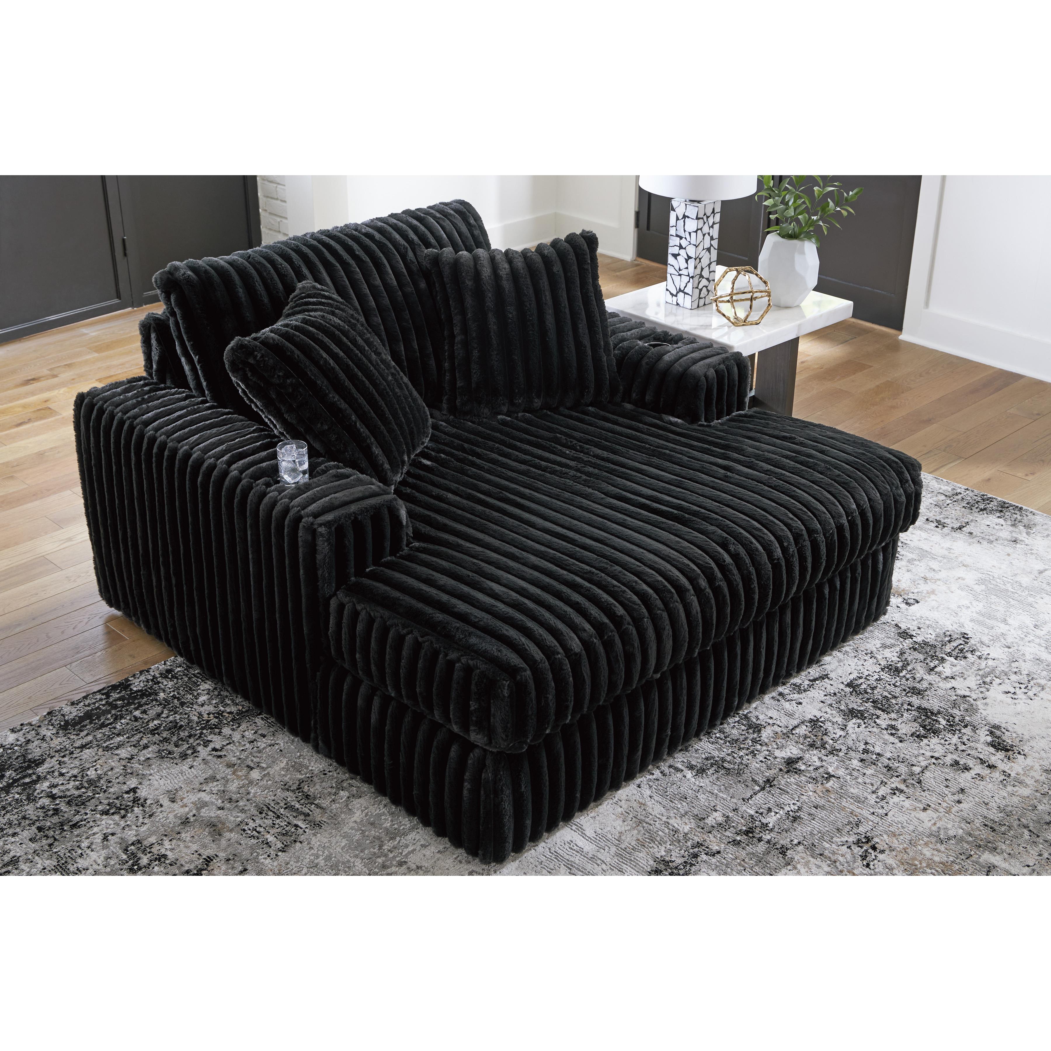 Signature Design by Ashley Midnight-Madness 9810315 Oversized Chaise IMAGE 6