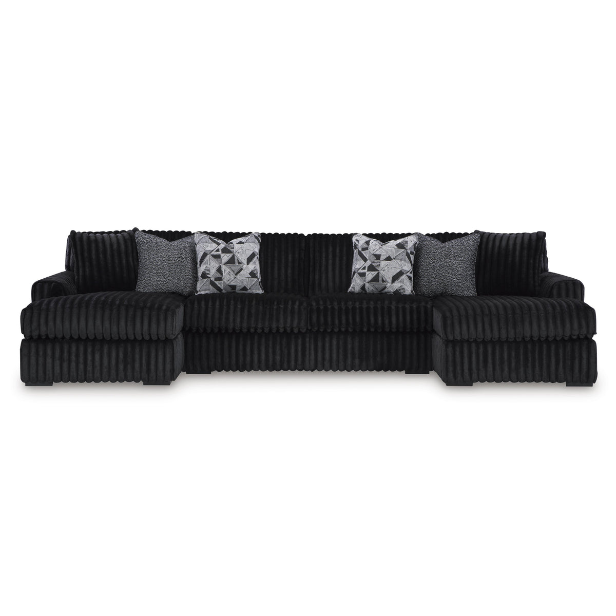 Signature Design by Ashley Midnight-Madness 98103S5 3 pc Sectional with Chaise IMAGE 1