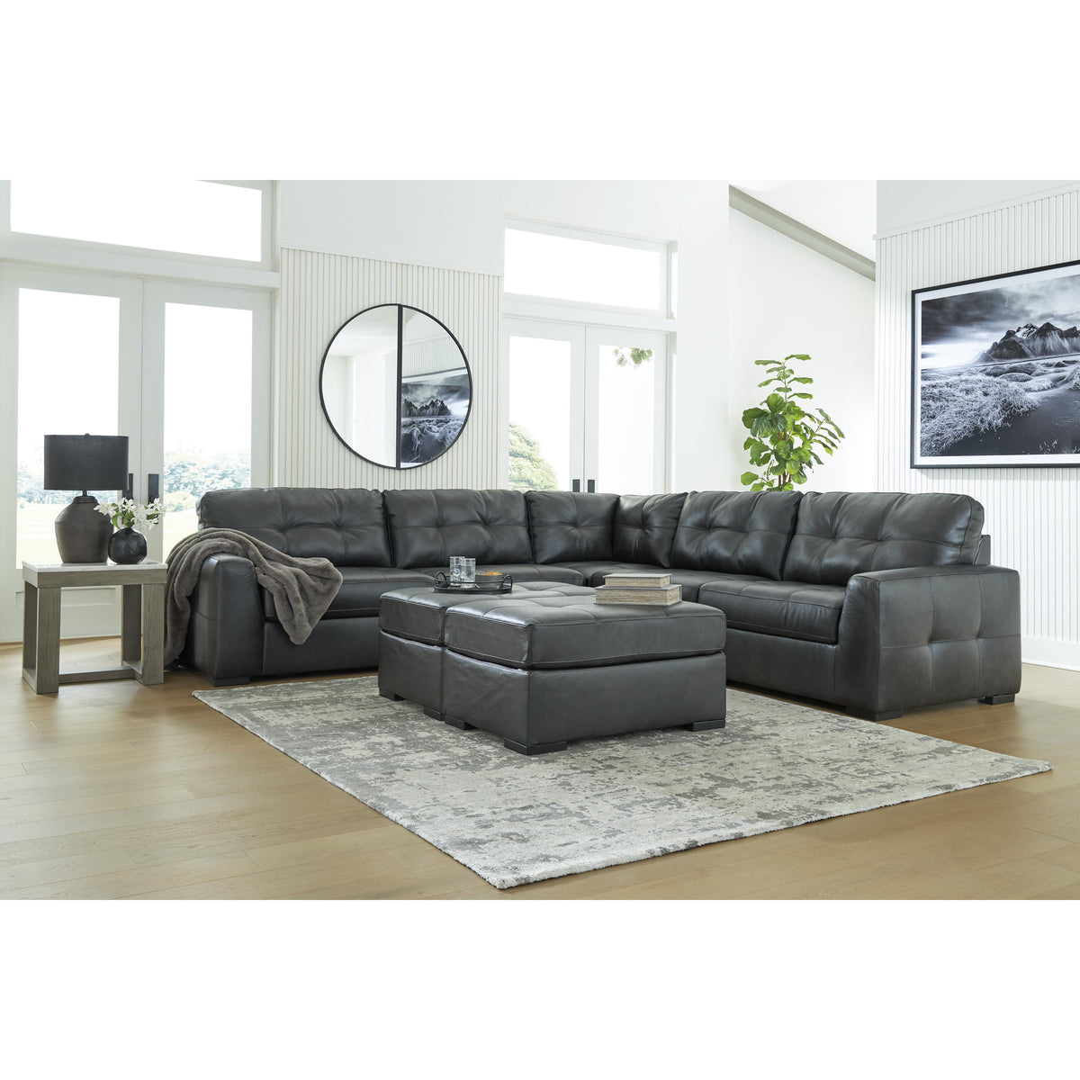 Signature Design by Ashley Brindley Pier 99503S3 5 pc Sectional IMAGE 5