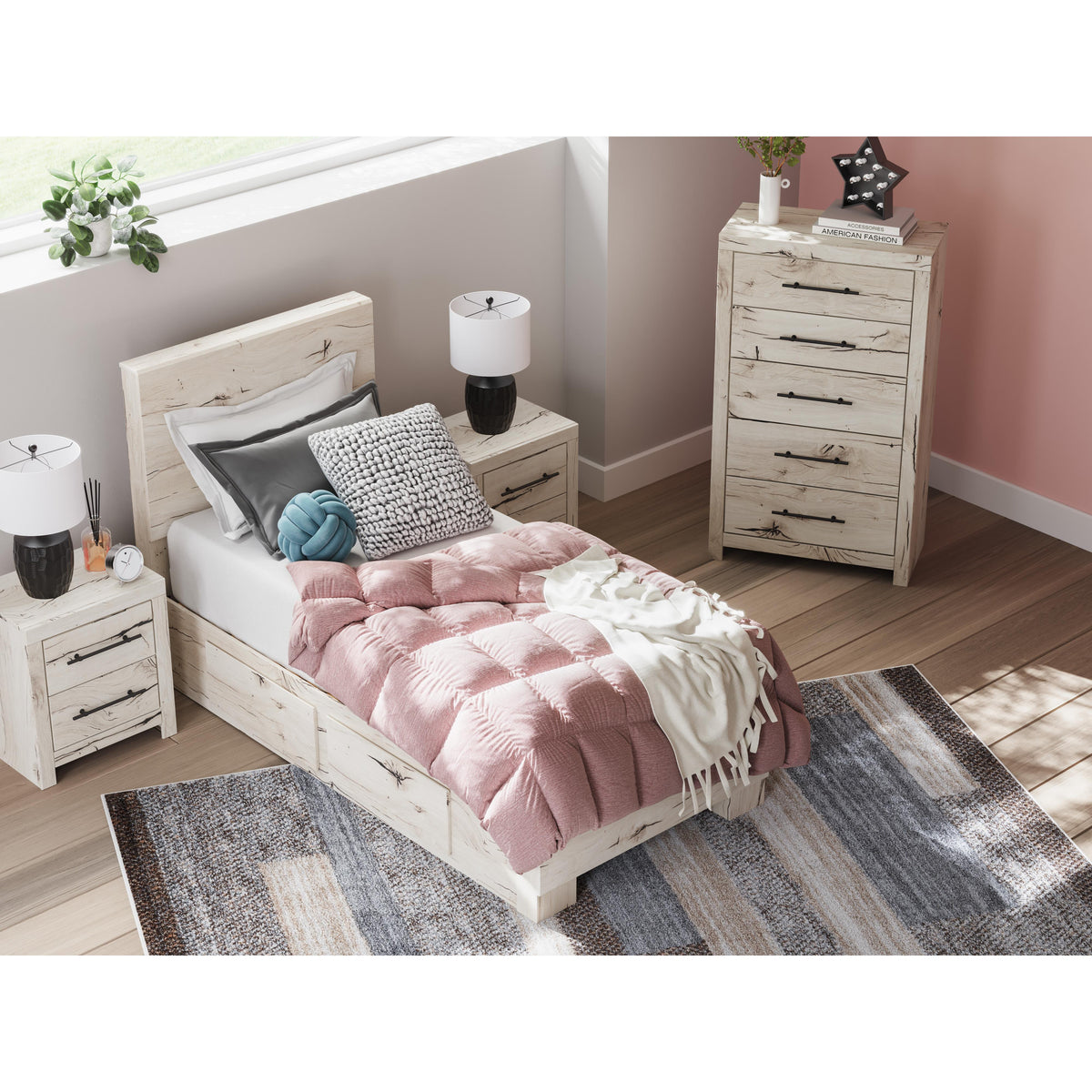 Benchcraft Lawroy B2310-92 Two Drawer Night Stand IMAGE 10