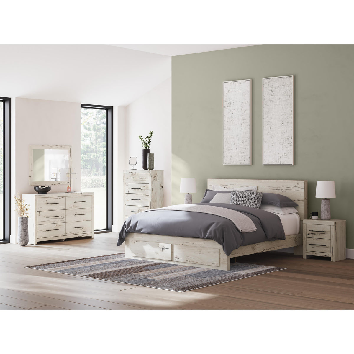 Signature Design by Ashley Lawroy B2310B11 King Panel Storage Bed IMAGE 10