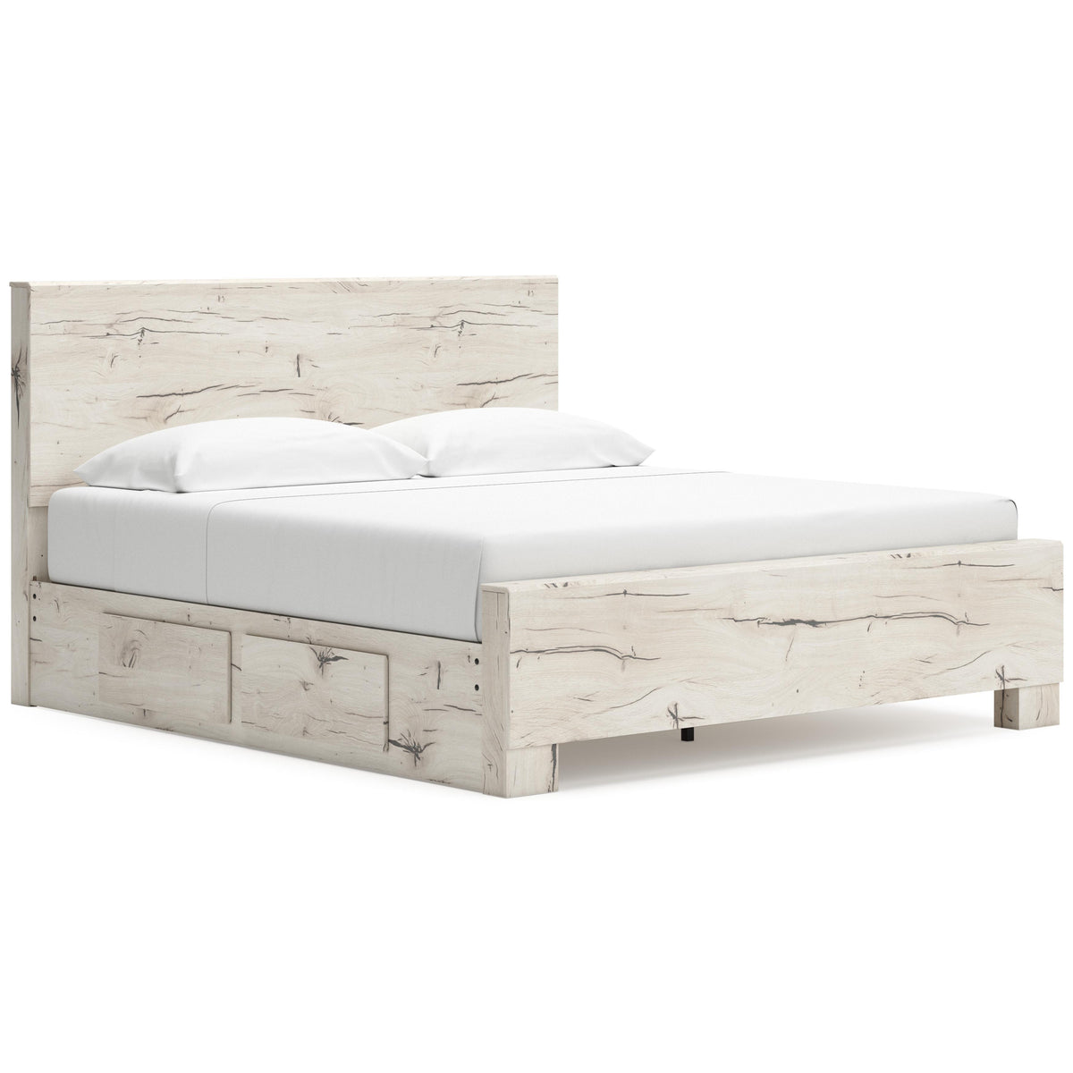 Signature Design by Ashley Lawroy B2310B12 King Panel Bed with Storage IMAGE 1