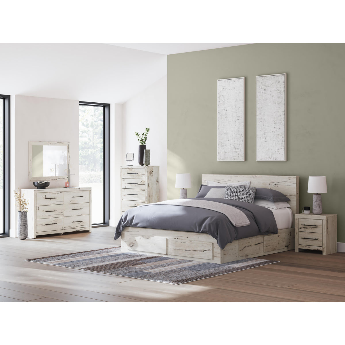 Signature Design by Ashley Lawroy B2310B14 King Panel Storage Bed IMAGE 10