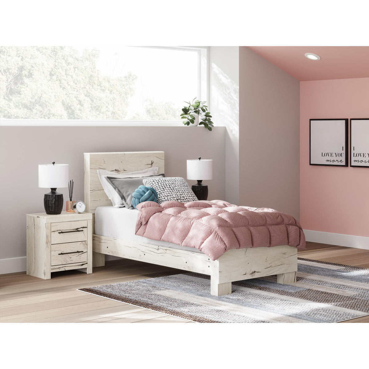 Benchcraft Lawroy B2310B15 Twin Panel Bed IMAGE 6