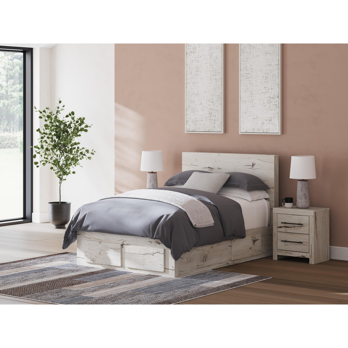 Signature Design by Ashley Lawroy B2310B24 Full Panel Storage Bed IMAGE 8