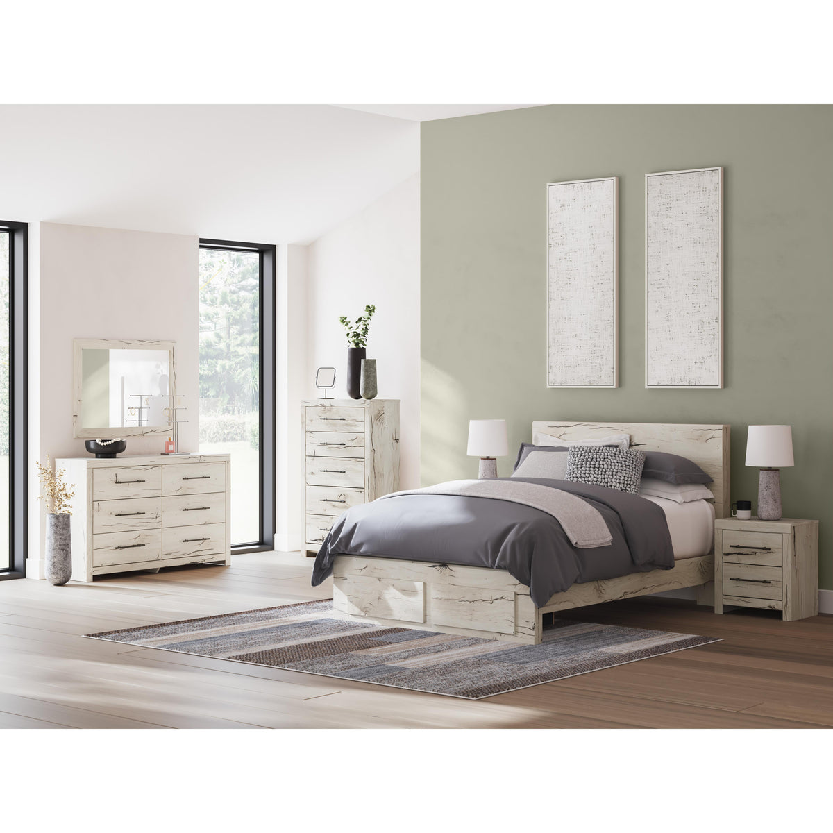 Signature Design by Ashley Lawroy B2310B4 Queen Panel Storage Bed IMAGE 11
