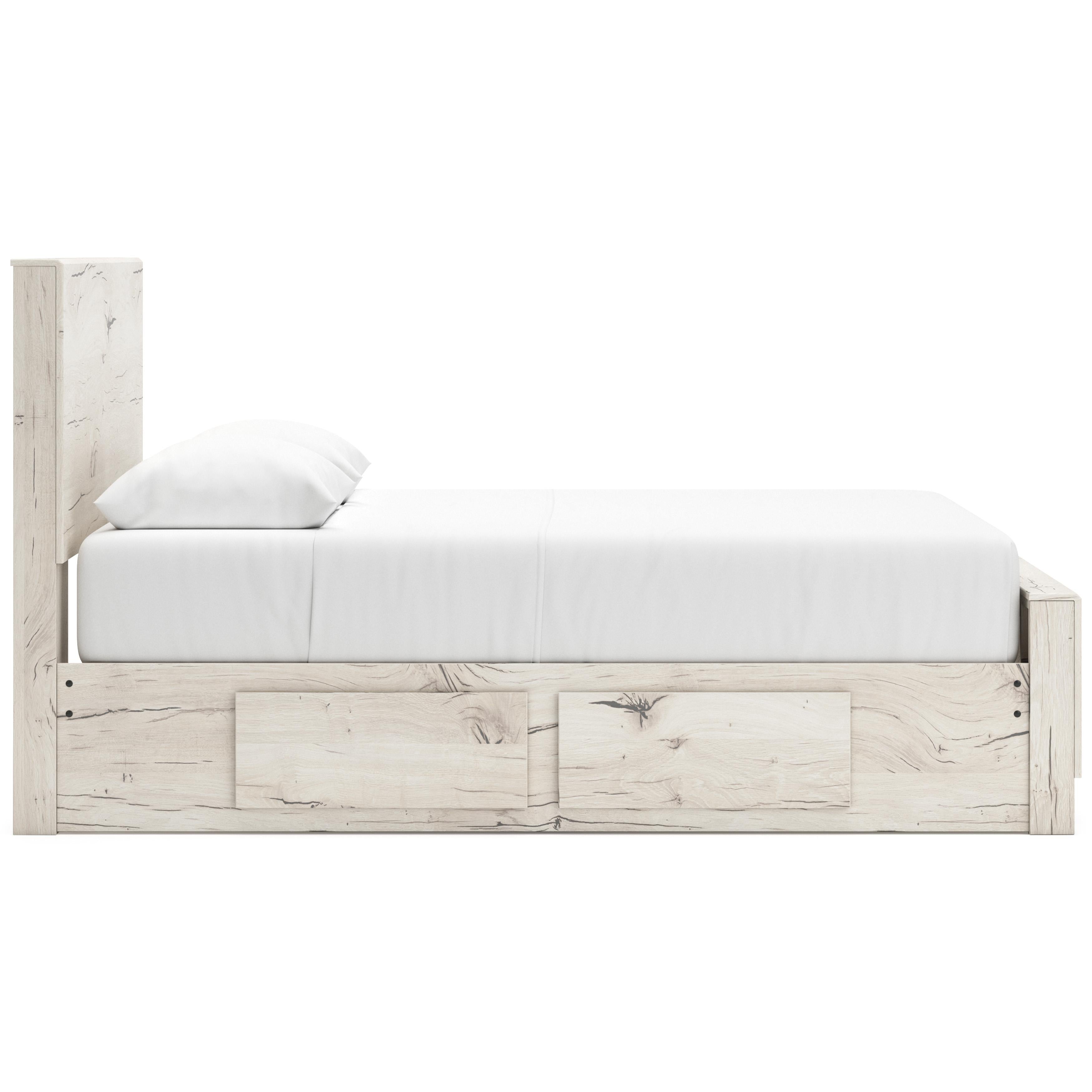 Signature Design by Ashley Lawroy B2310B6 Queen Panel Bed with Storage IMAGE 4