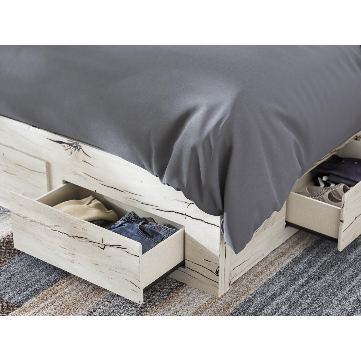 Signature Design by Ashley Lawroy B2310B9 Queen Panel Storage Bed IMAGE 10