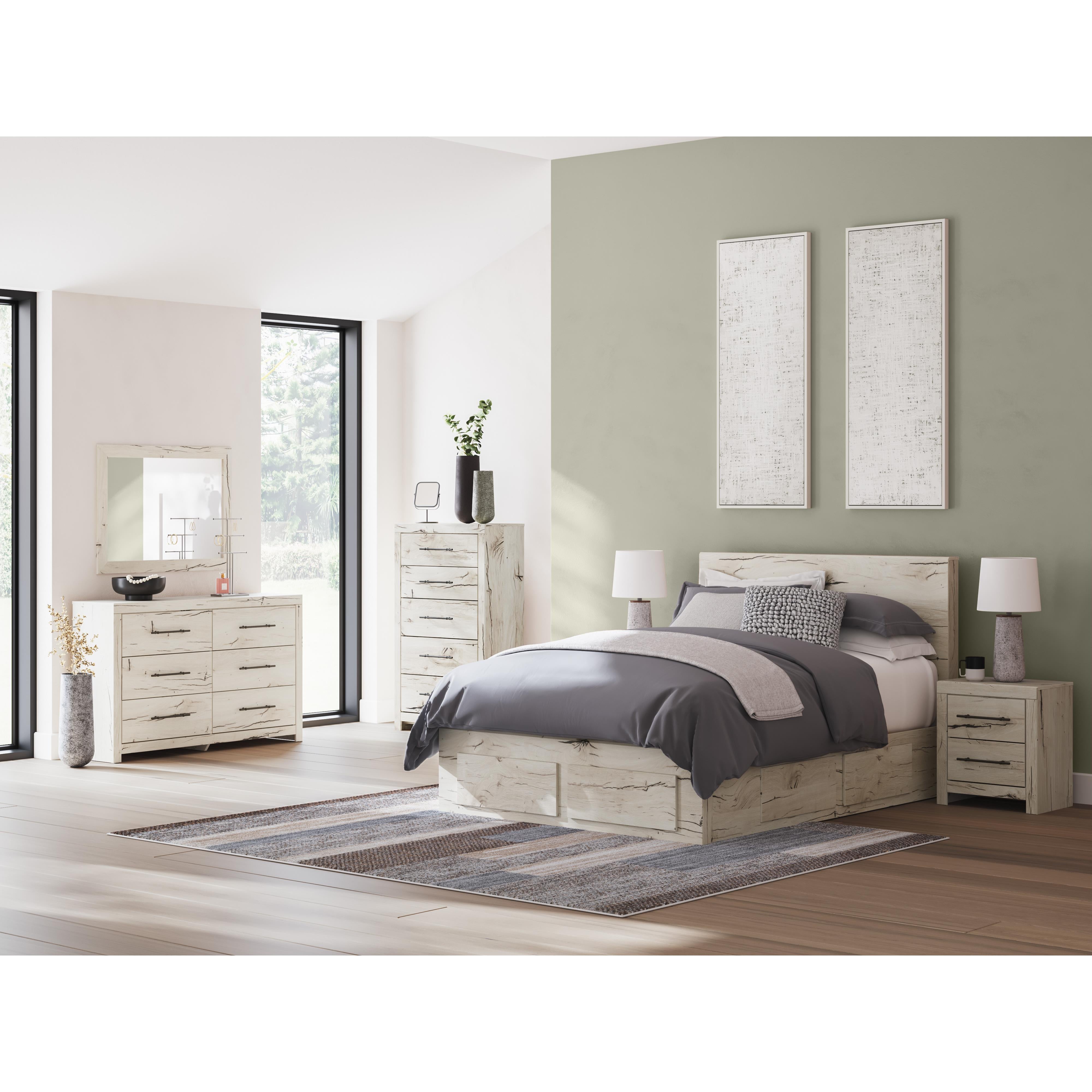 Signature Design by Ashley Lawroy B2310B9 Queen Panel Storage Bed IMAGE 12