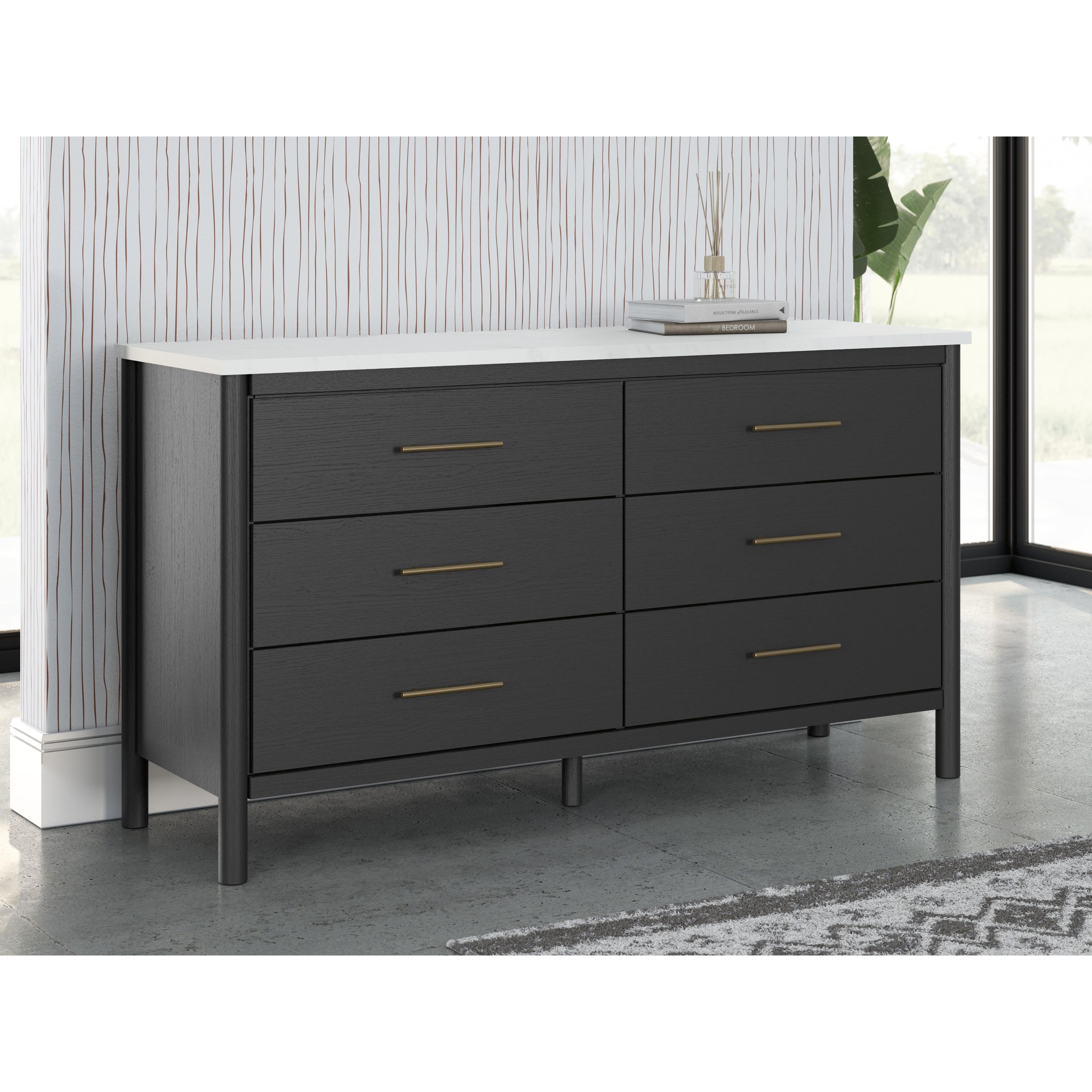 Signature Design by Ashley Cadmori B2616-231 Six Drawer Dresser IMAGE 7