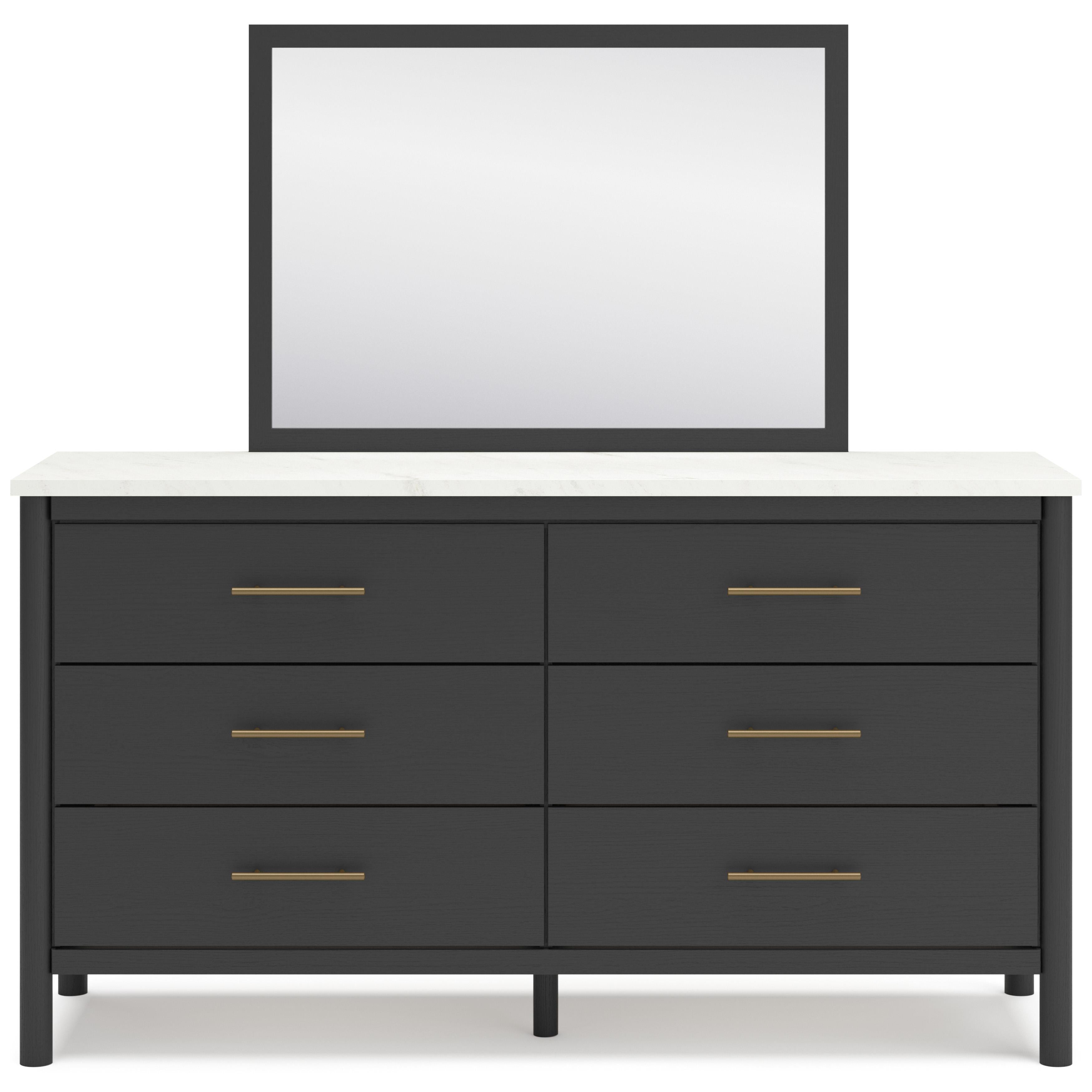 Signature Design by Ashley Cadmori B2616B1 Dresser and Mirror IMAGE 3