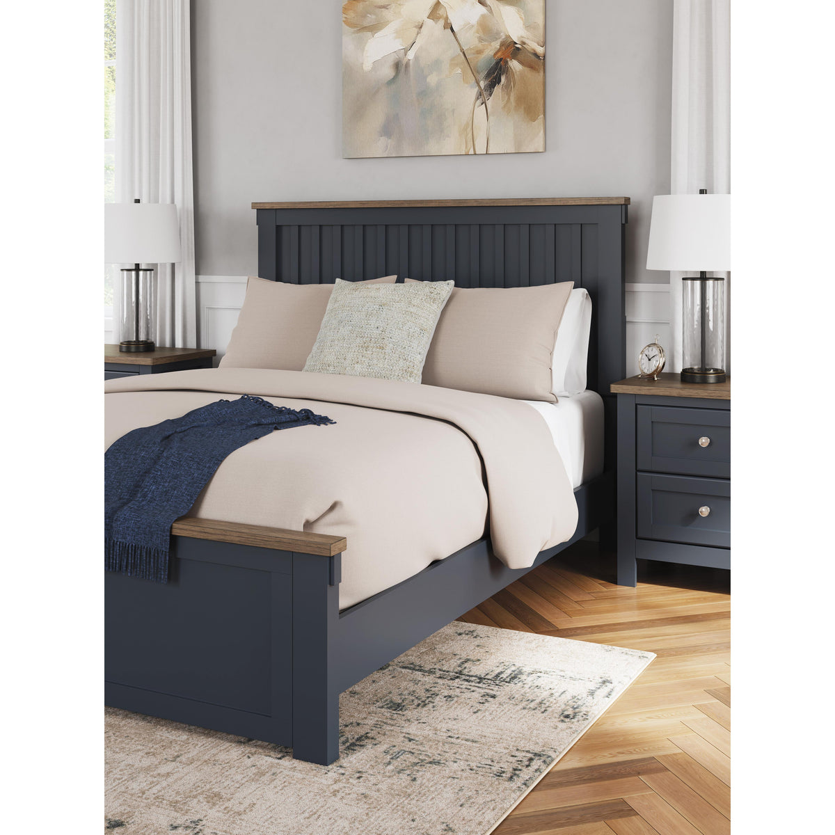 Signature Design by Ashley Landocken B414-92 Two Drawer Night Stand IMAGE 10