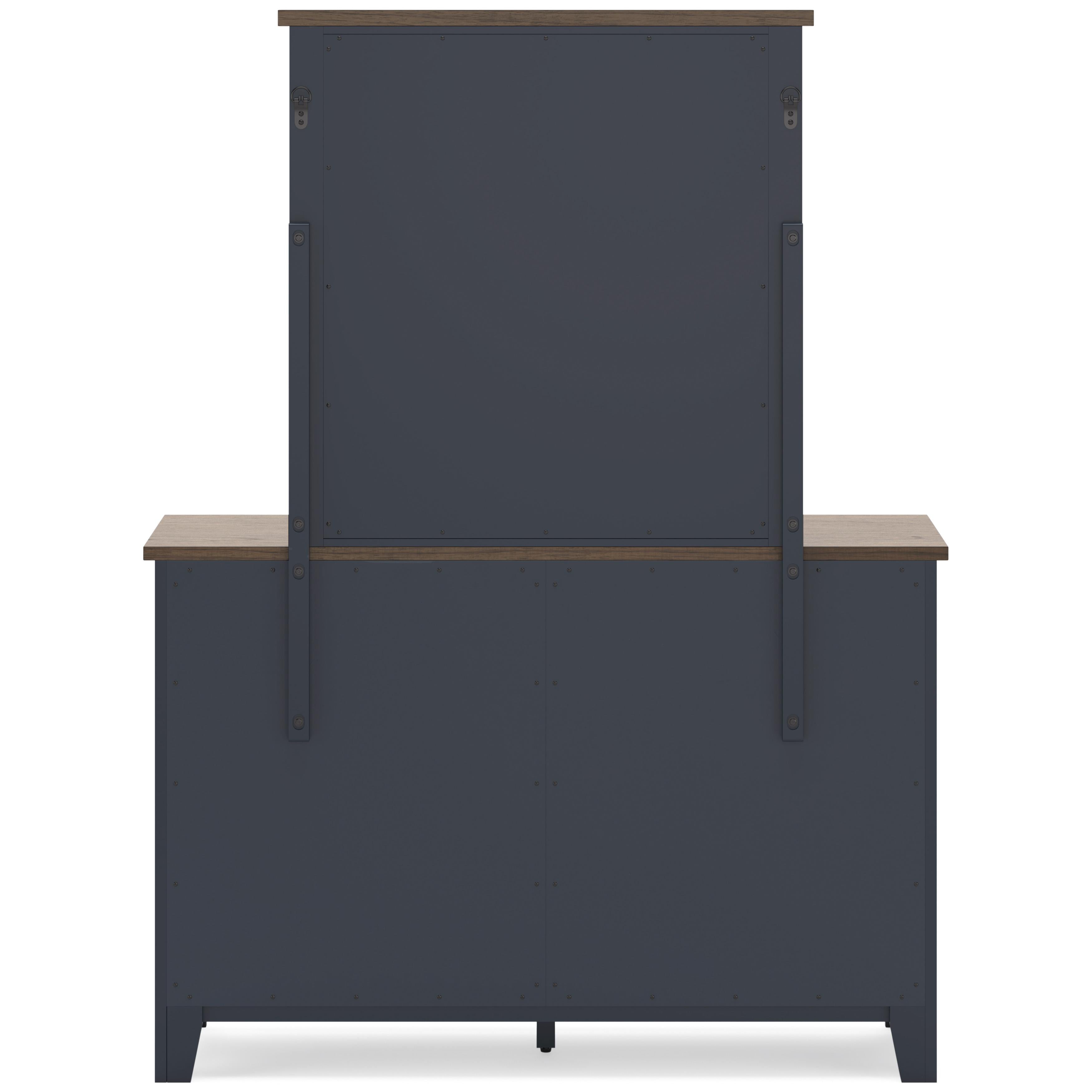 Signature Design by Ashley Landocken B414B1 Dresser and Mirror IMAGE 5