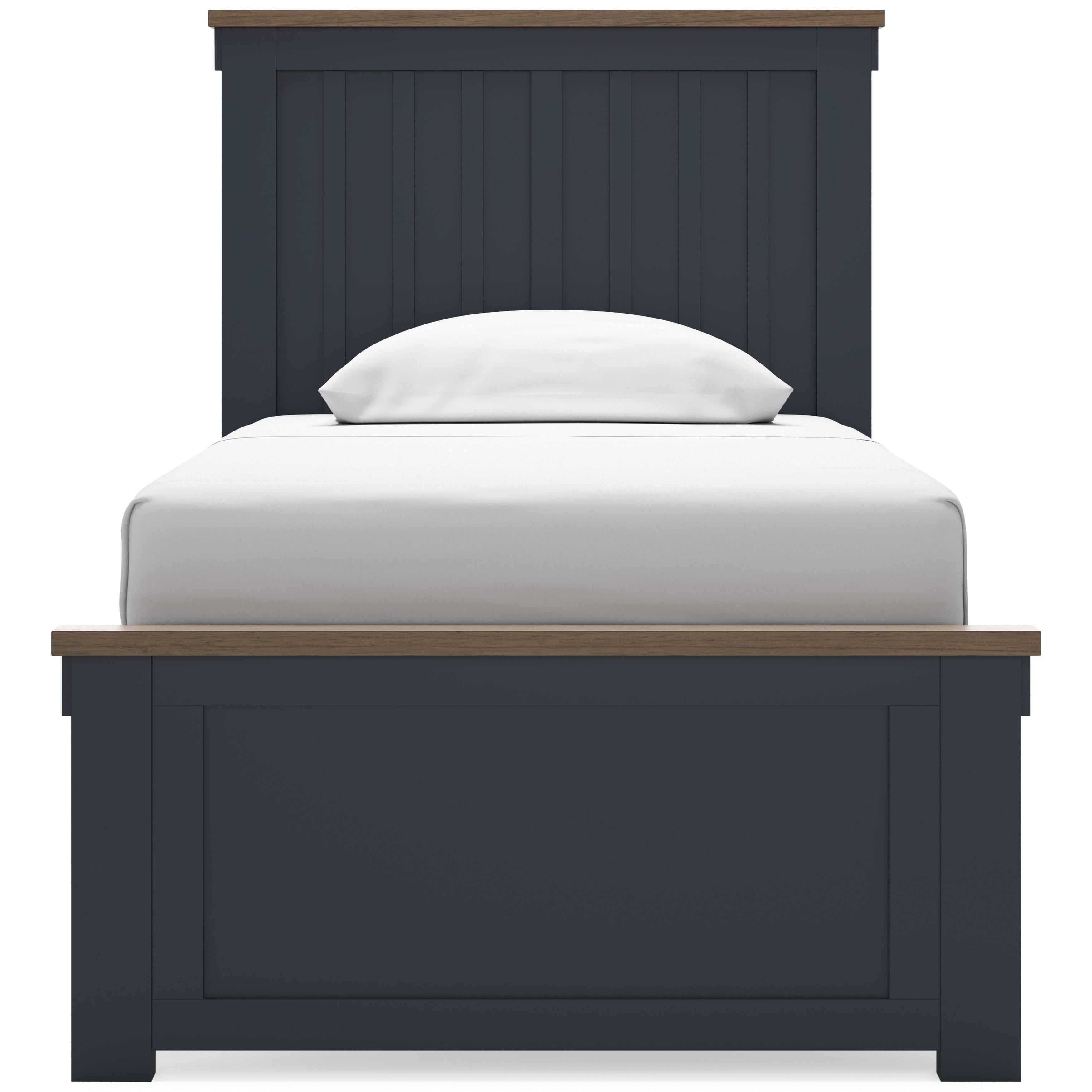 Signature Design by Ashley Landocken B414B2 Twin Panel Bed IMAGE 2