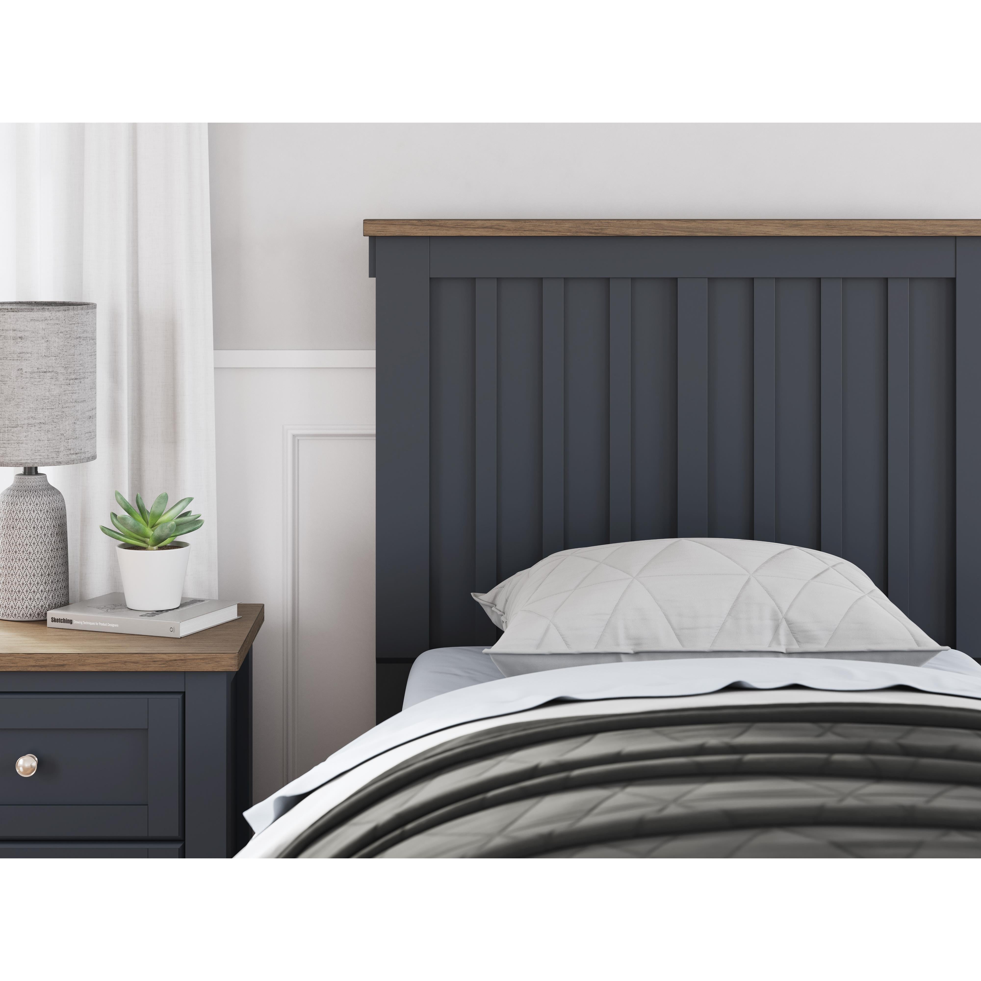 Signature Design by Ashley Landocken B414B2 Twin Panel Bed IMAGE 7