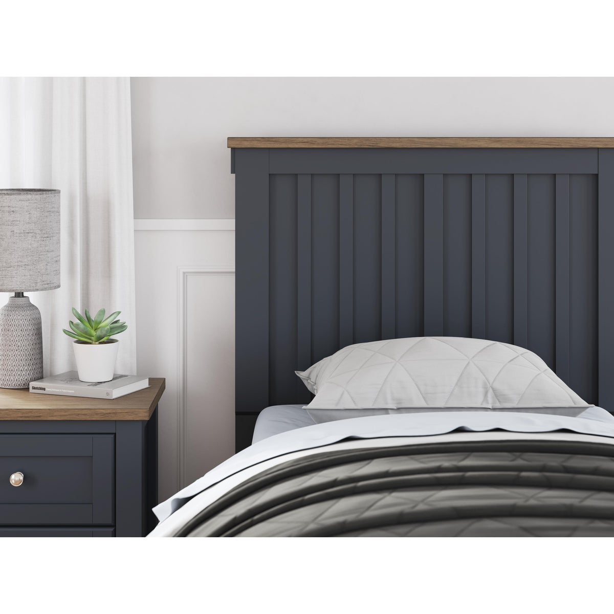 Signature Design by Ashley Landocken B414B2 Twin Panel Bed IMAGE 7