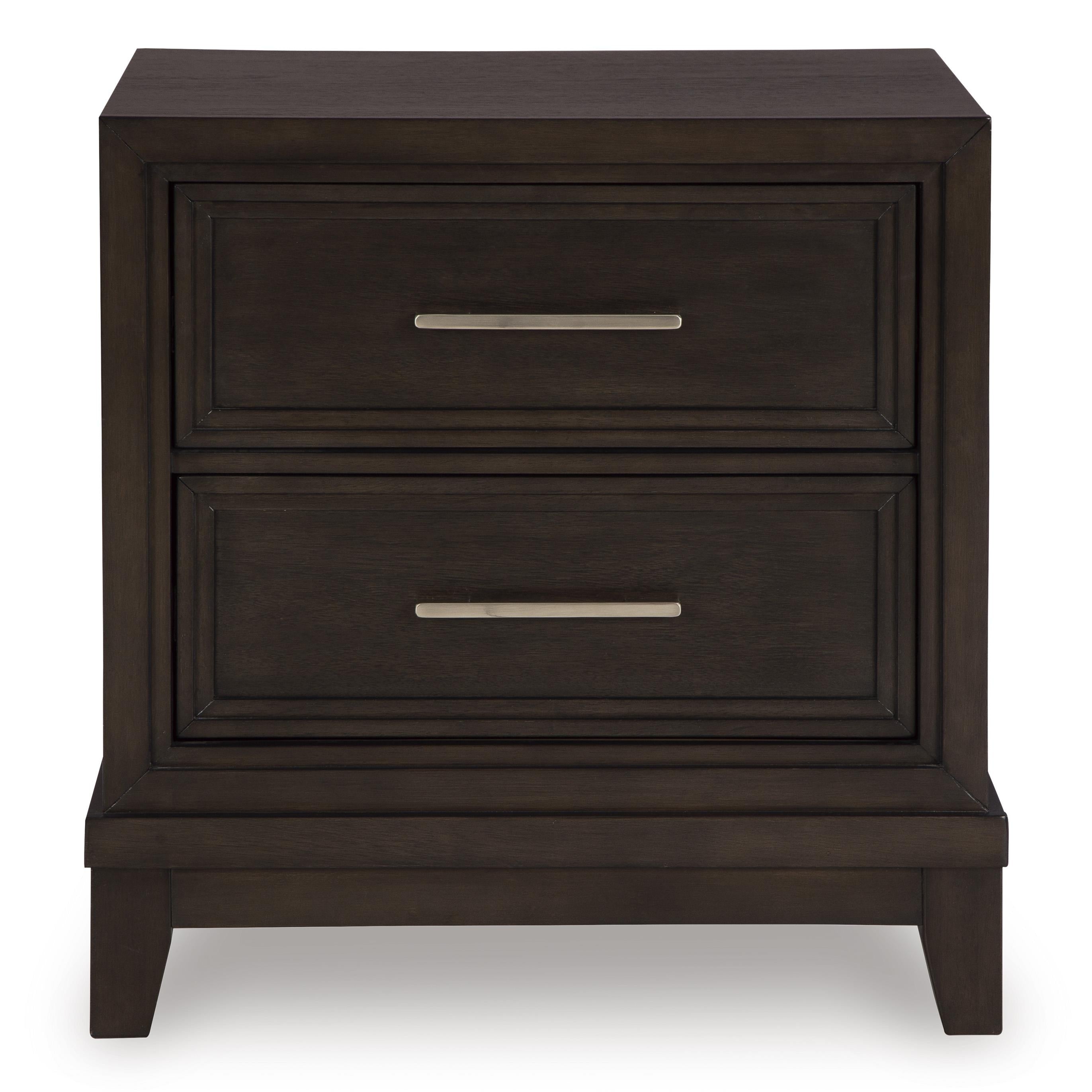 Signature Design by Ashley Neymorton B618-92 Two Drawer Night Stand IMAGE 3