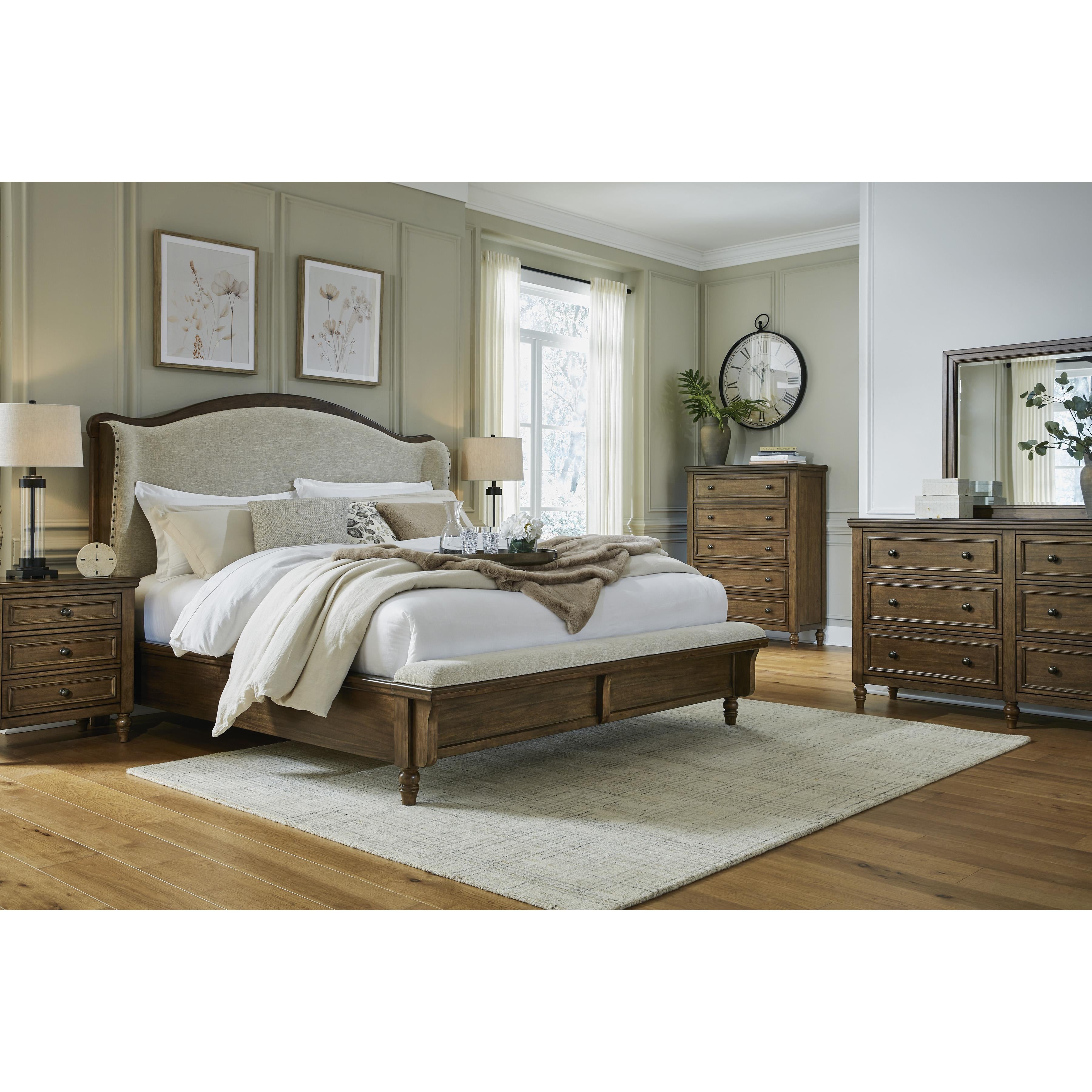 Benchcraft Sturlayne B787B4 King Upholstered Panel Bed IMAGE 7