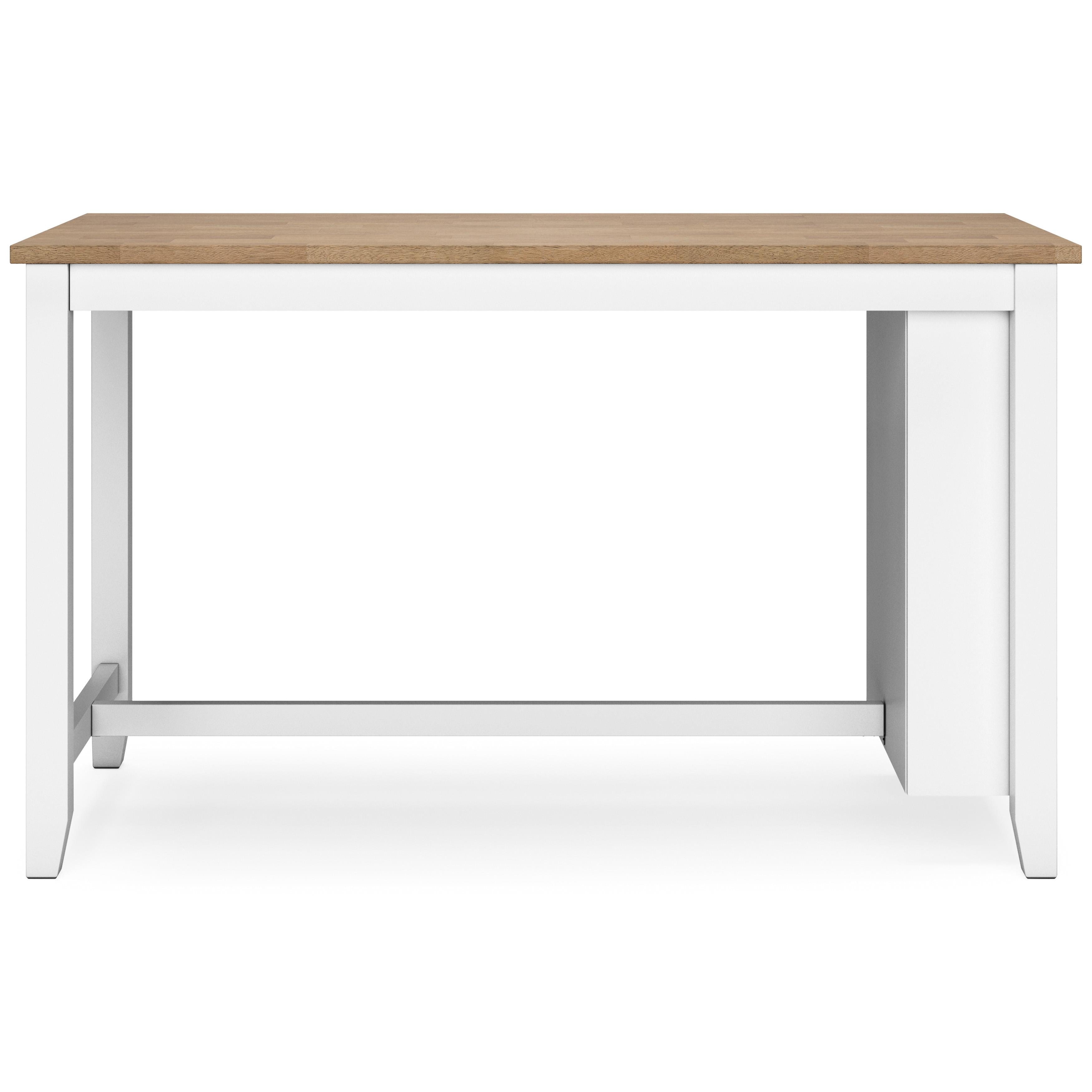 Signature Design by Ashley Gesthaven D398-13 Rectangular Dining Room Counter Table IMAGE 5