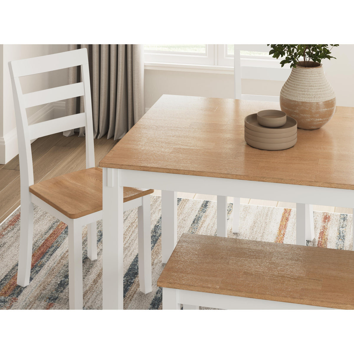 Signature Design by Ashley Gesthaven D398-325 Dining Room Table Set IMAGE 5