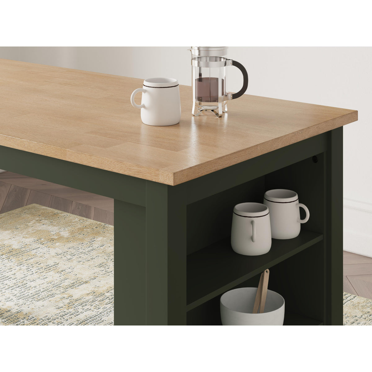 Signature Design by Ashley Gesthaven D401-13 Rectangular Dining Room Counter Table IMAGE 8