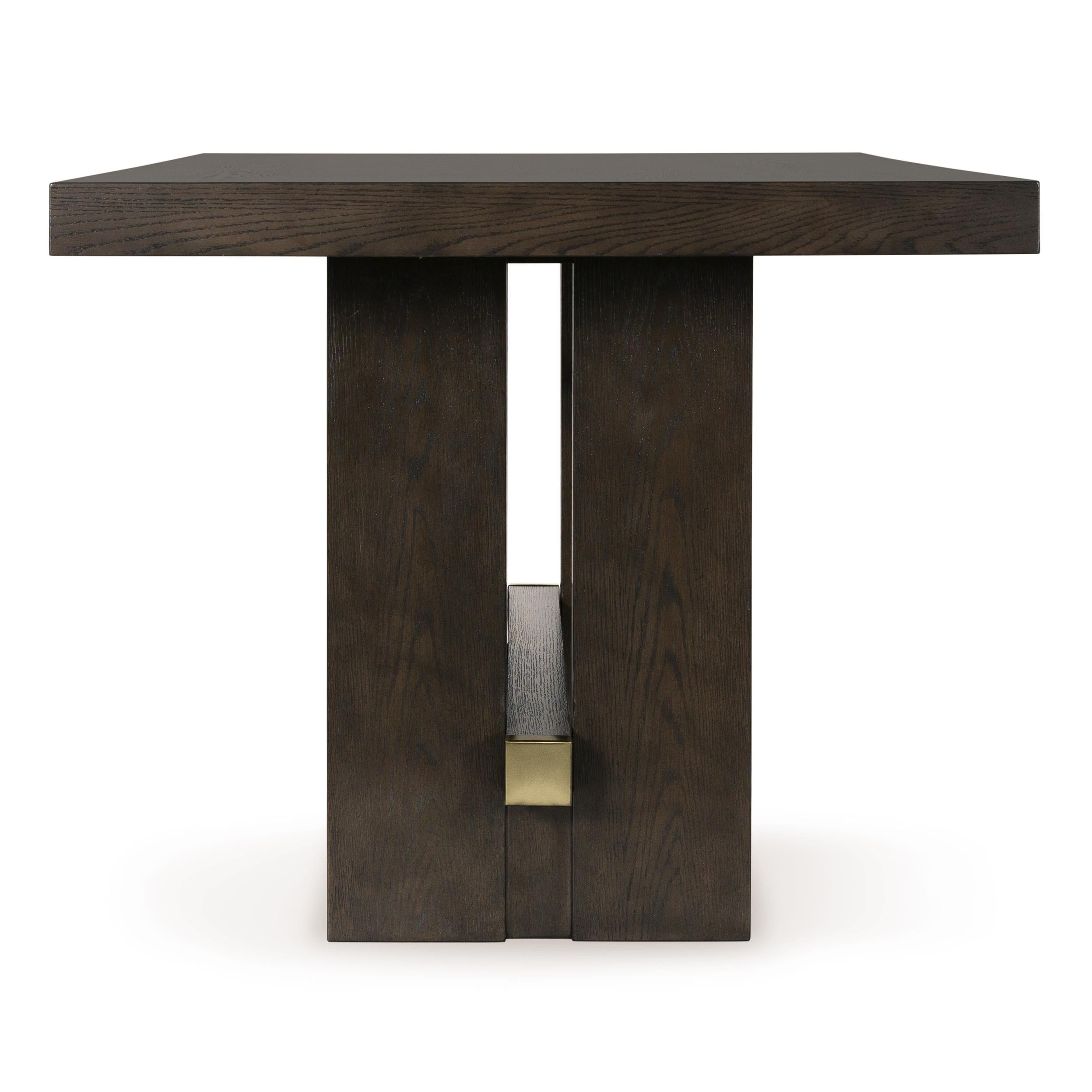 Signature Design by Ashley Burkhaus D984-32 Rectangular Dining Room Counter Table IMAGE 3