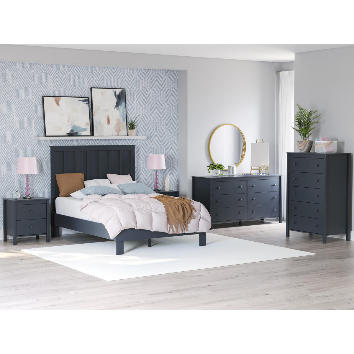 Signature Design by Ashley Simmenfort EB1528B2 Full Platform Bed IMAGE 9