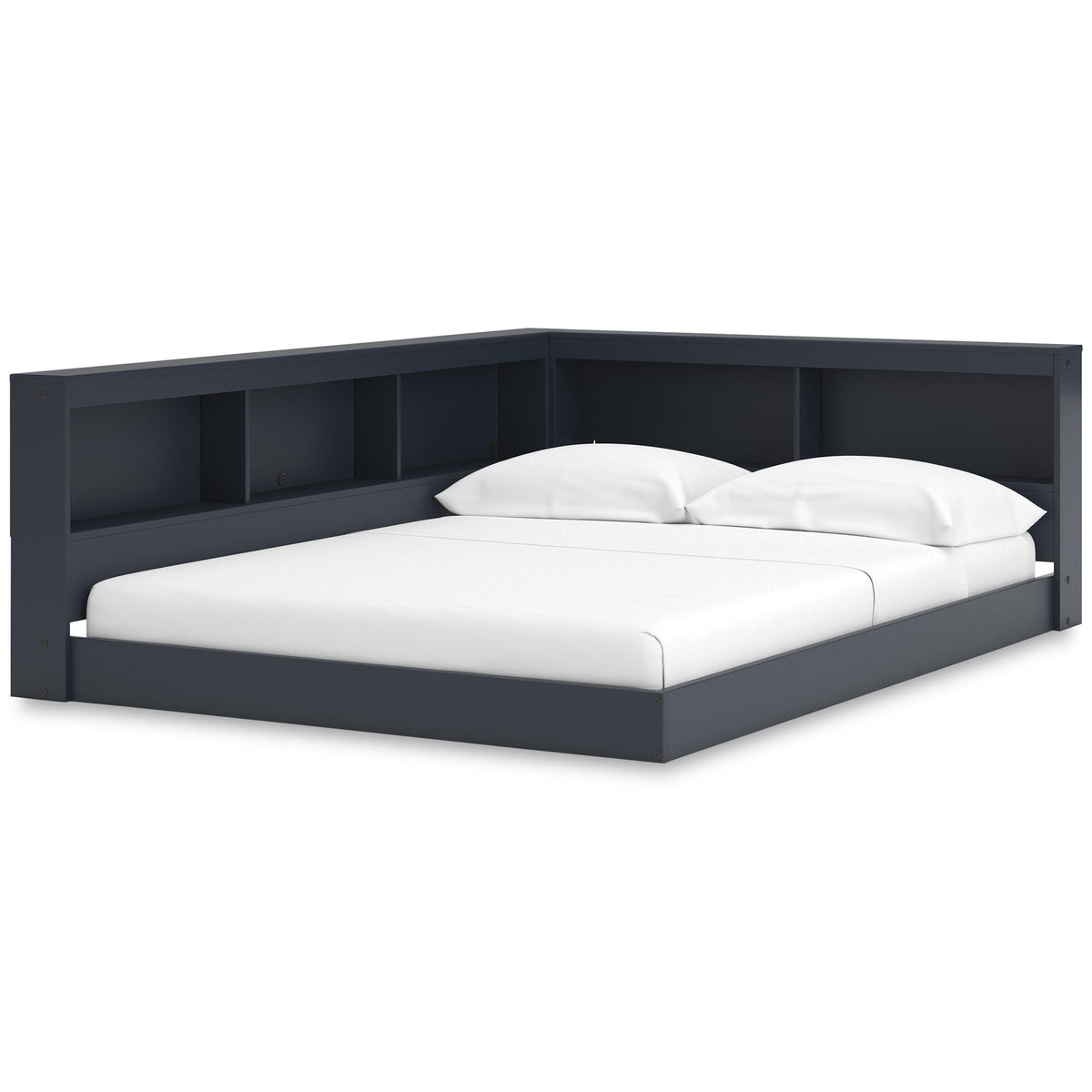 Signature Design by Ashley Simmenfort EB1528B4 Full Bookcase Storage Bed IMAGE 1