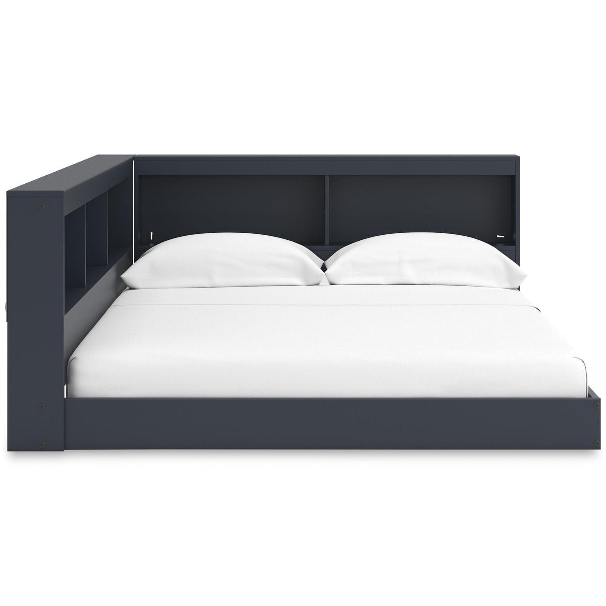 Signature Design by Ashley Simmenfort EB1528B4 Full Bookcase Storage Bed IMAGE 2