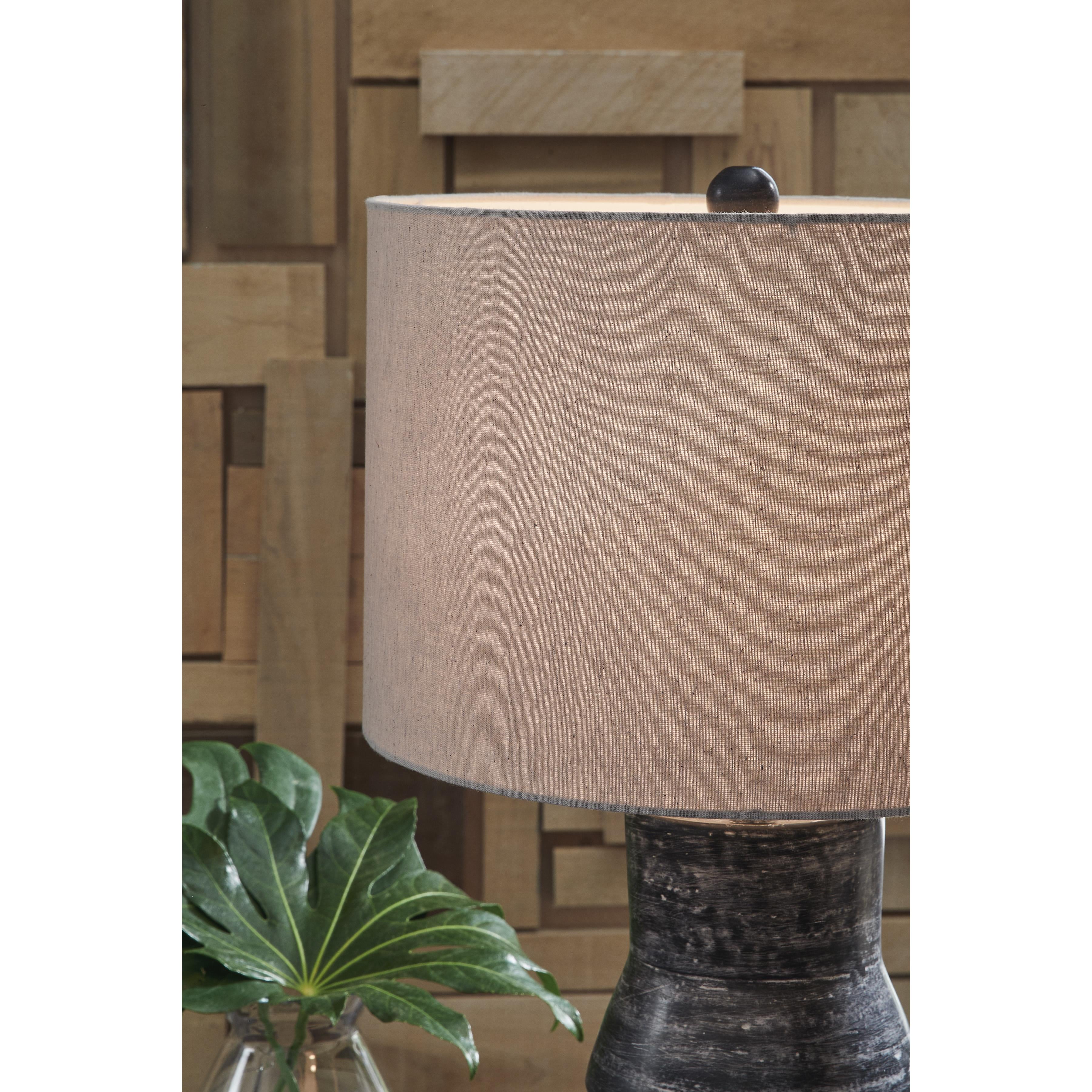 Signature Design by Ashley Kerbert L100824 Terracotta Table Lamp IMAGE 3
