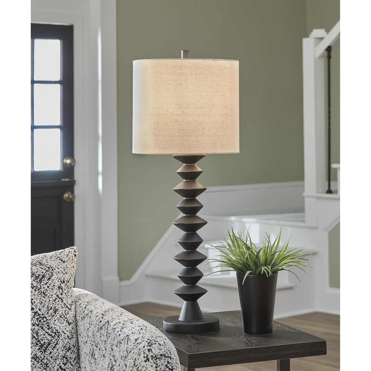 Signature Design by Ashley Luanndon L235783 Poly Buffet Lamp IMAGE 2