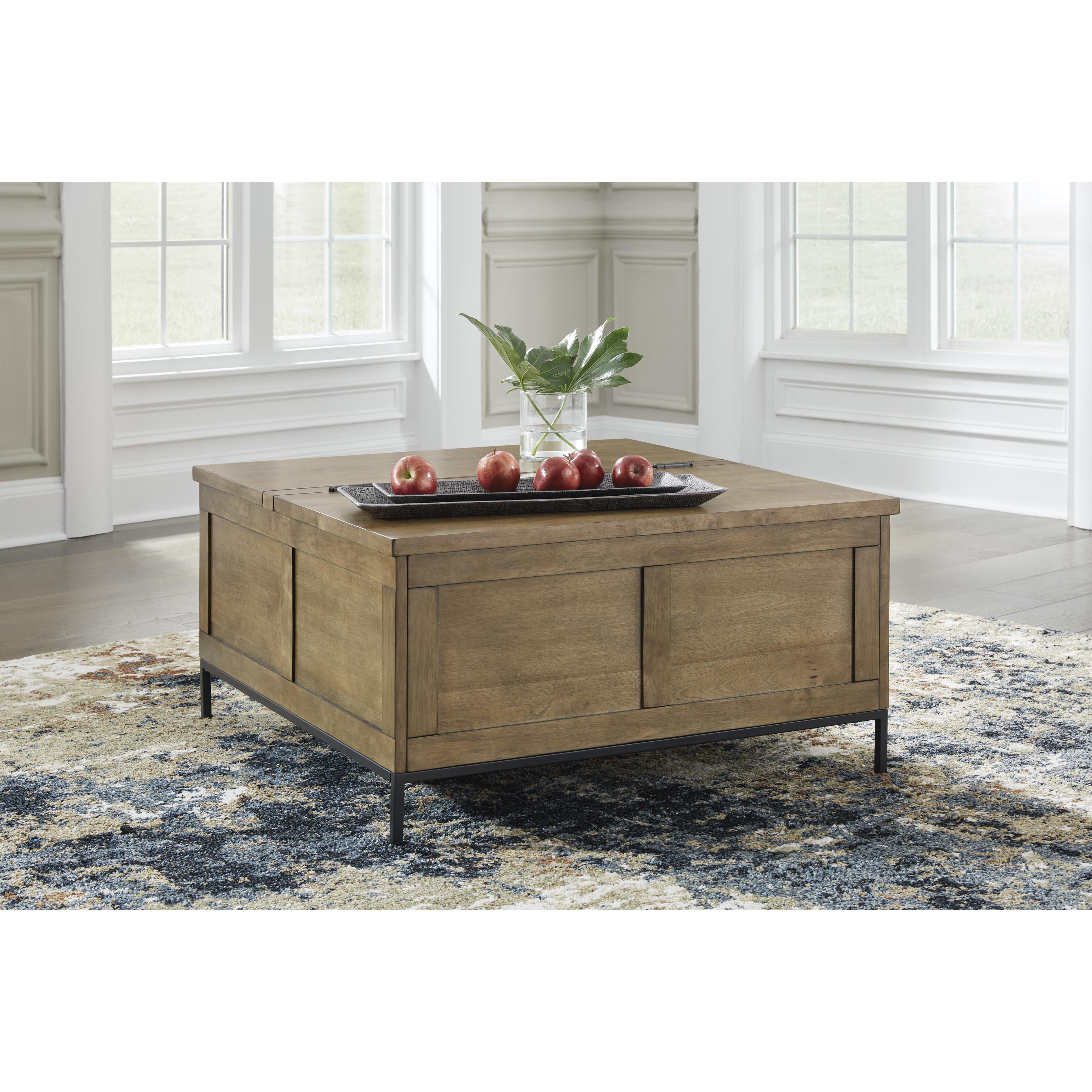 Signature Design by Ashley Torlanta T686-9 Lift Top Cocktail Table IMAGE 6
