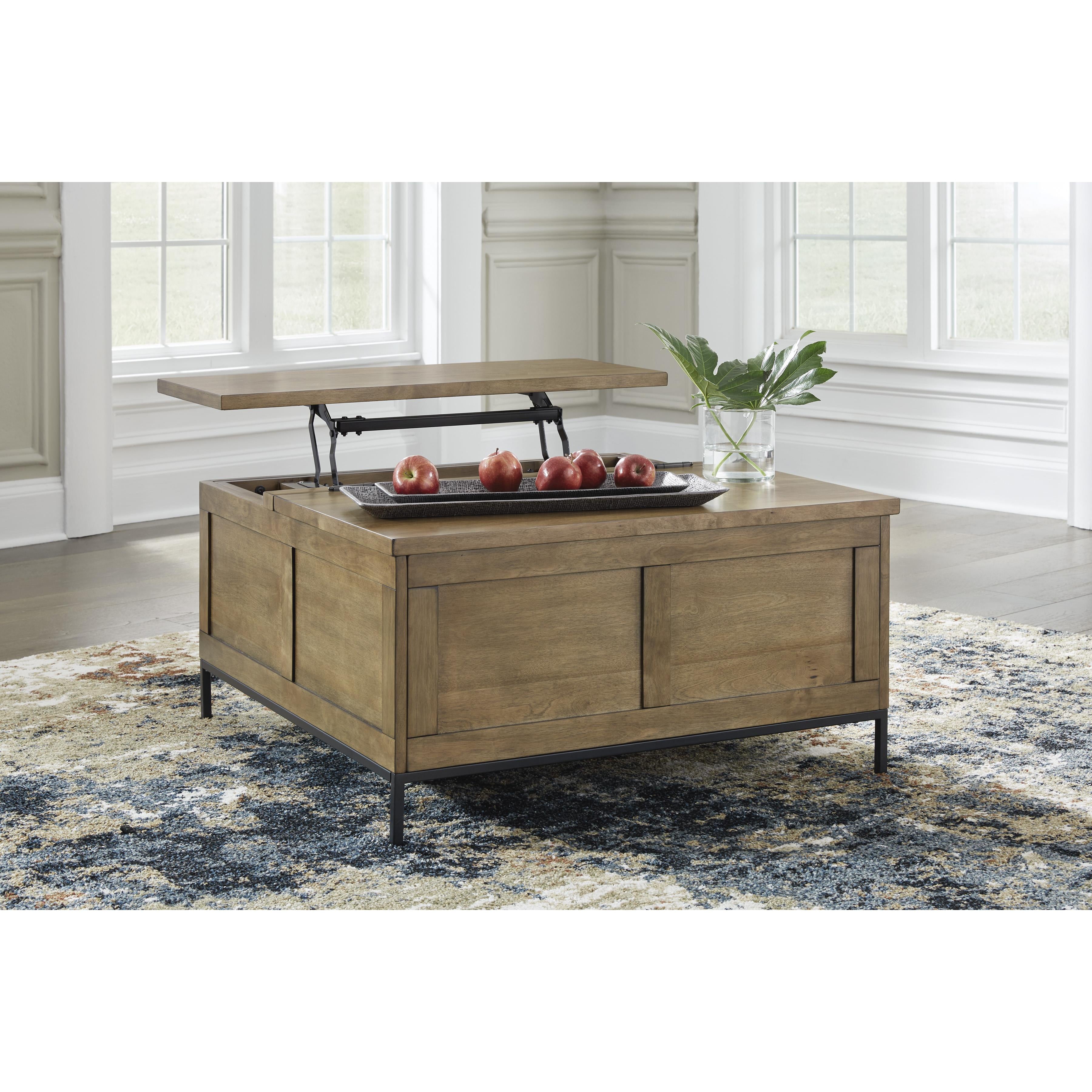 Signature Design by Ashley Torlanta T686-9 Lift Top Cocktail Table IMAGE 7