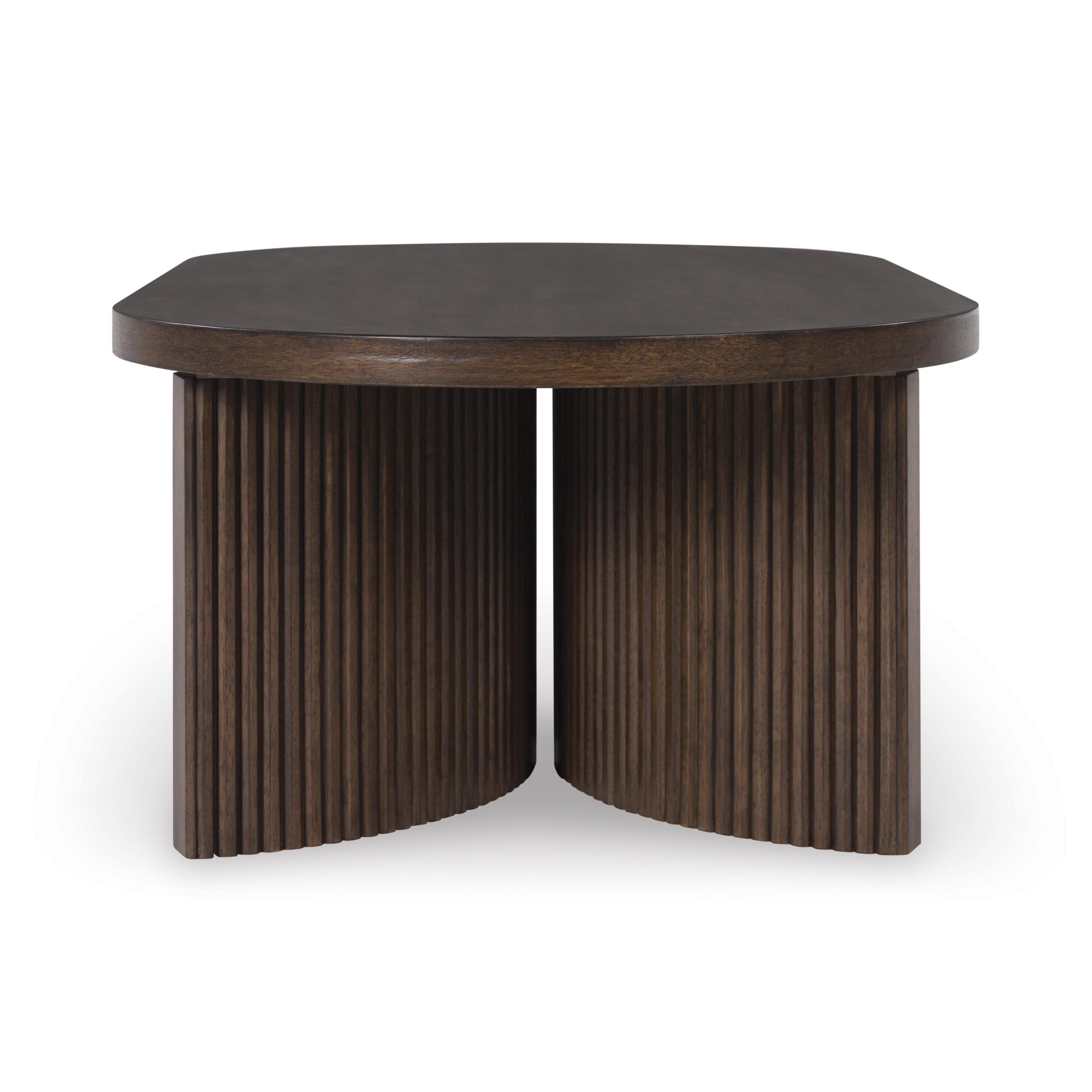 Signature Design by Ashley Korestone T689-0 Oval Cocktail Table IMAGE 3