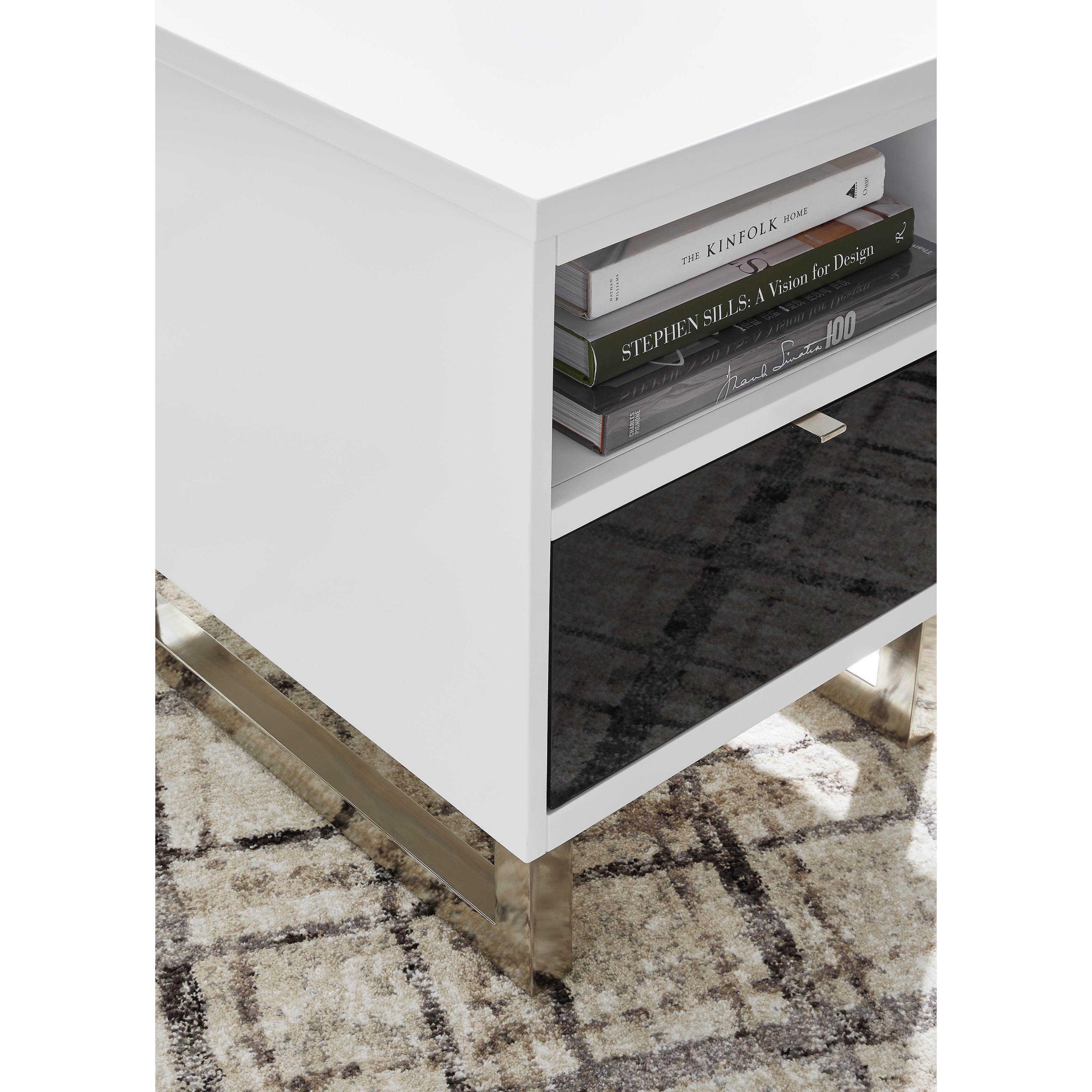 Signature Design by Ashley Gardoni T756T2 Coffee Table and 2 Chairside End Tables IMAGE 7