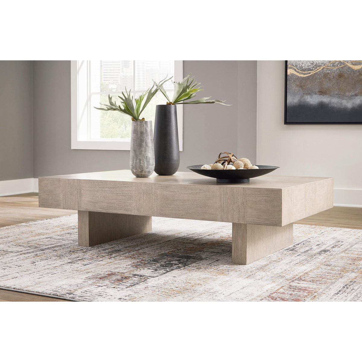 Signature Design by Ashley Jorlaina T922T1 Coffee Table and 2 End Tables IMAGE 2