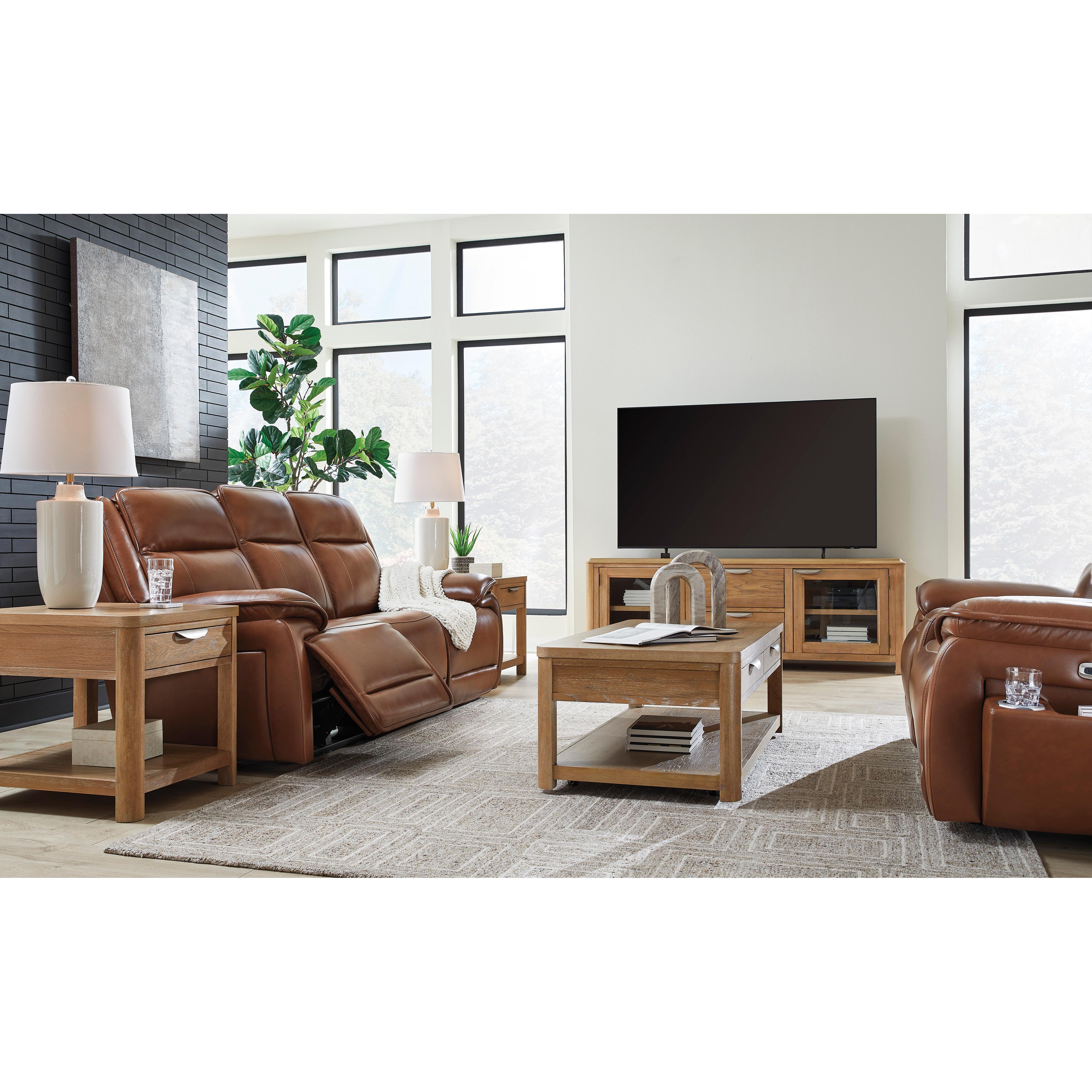 Signature Design by Ashley Healy Pier U1120418 Power Reclining Loveseat with Console and Adjustable Headrest IMAGE 11