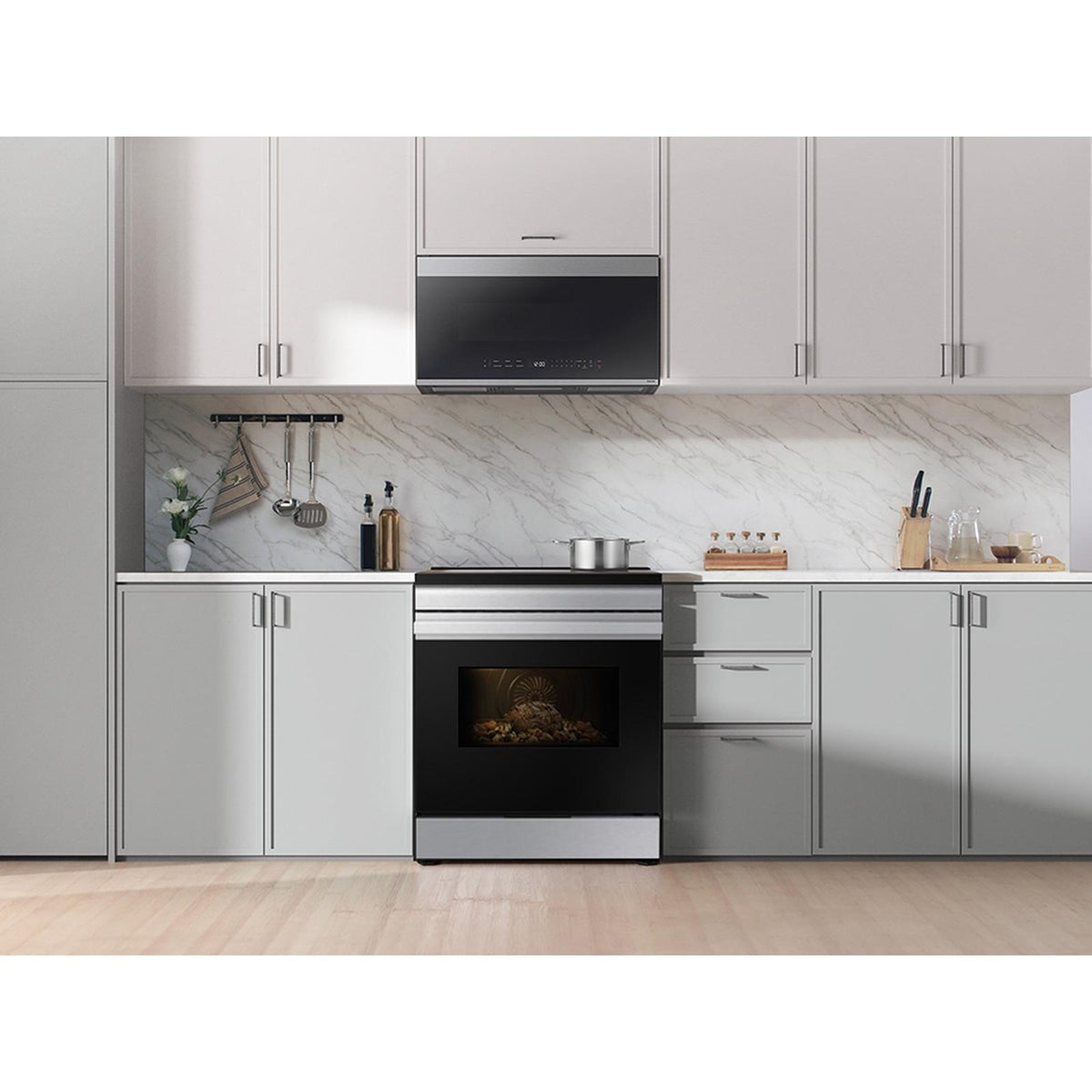 Samsung 6.3 cu. ft. Bespoke Smart Slide-In Induction Range NSI6DG9300SR/AC IMAGE 12