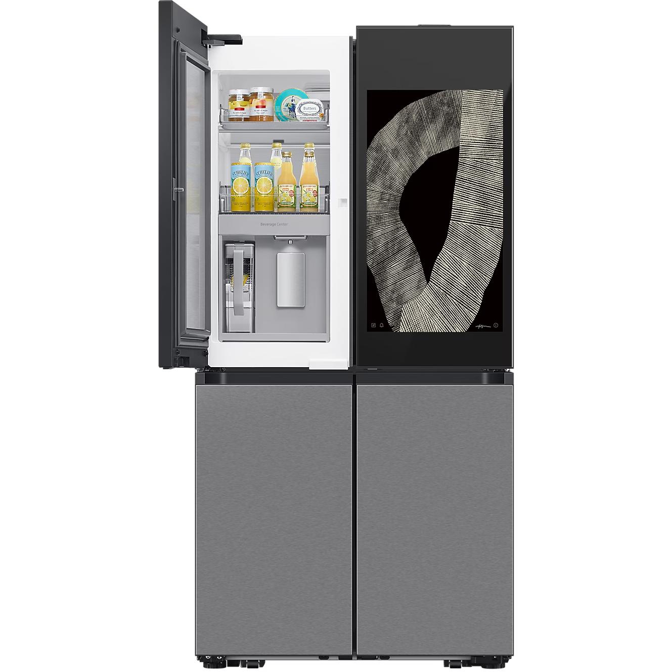 Samsung Bespoke 36-inch, 23 cu. ft 4-Door Refrigerator RF23DB9900QDAC IMAGE 4