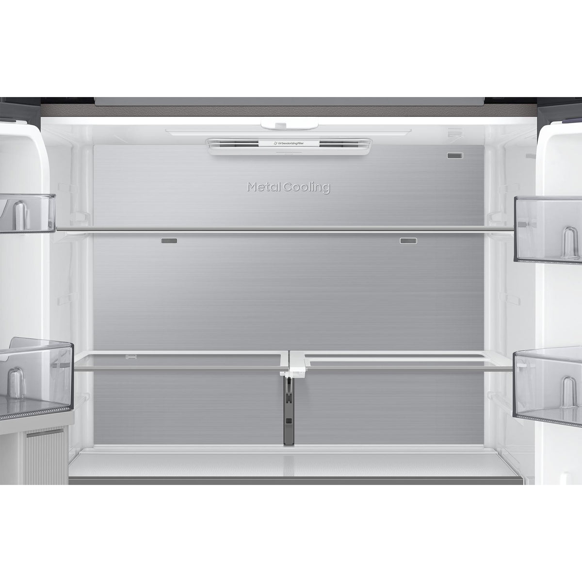 Samsung Bespoke 36-inch, 22.5 cu. ft. Counter Depth 4-Door Refrigerator with Beverage Center™ RF23DB960012AA IMAGE 12