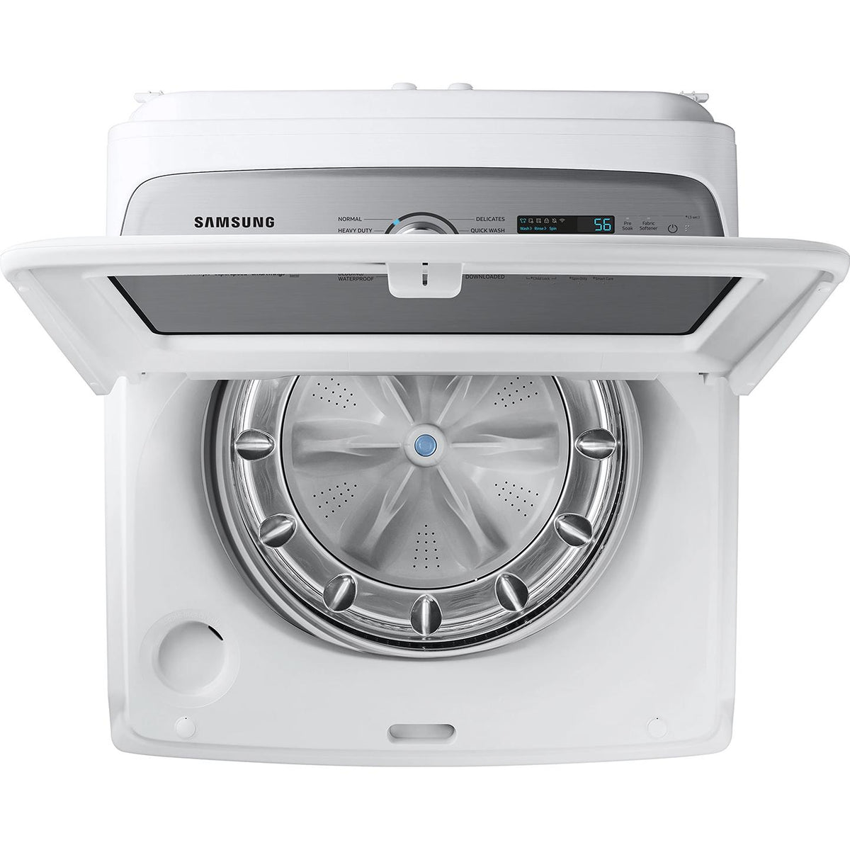 Samsung 6.0 cu.ft. 5500 Series Top Load Washer with SuperSpeed WA52DG5500AW/US IMAGE 5