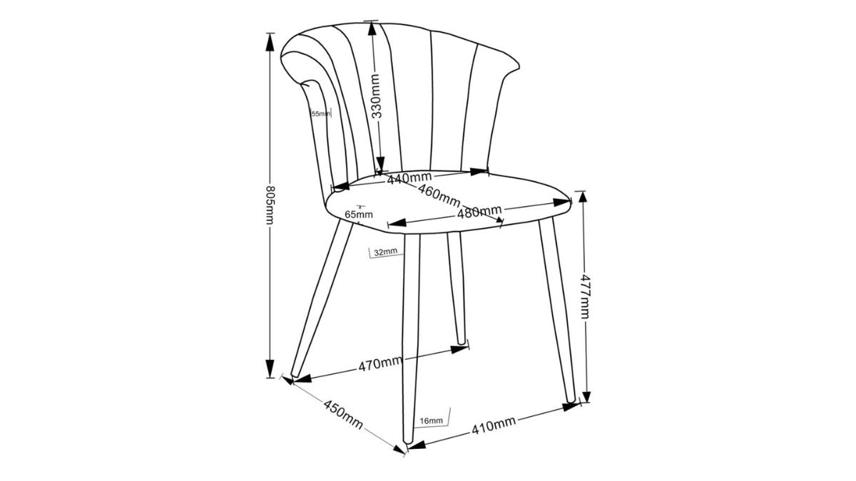 STARK/ORCHID 7PC DINING SET