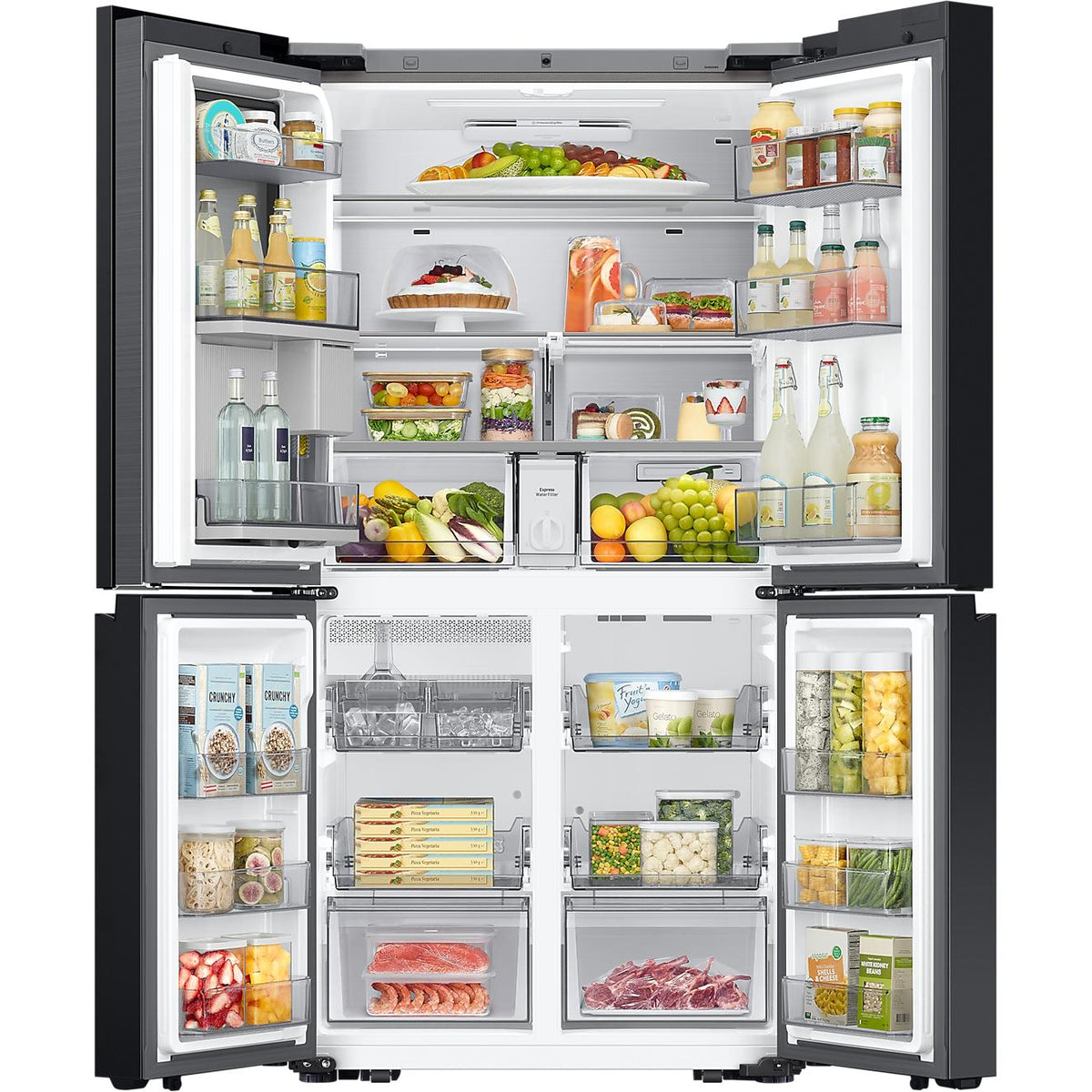 Samsung Bespoke 36-inch, 23 cu. ft 4-Door Refrigerator RF23DB990012AC IMAGE 6