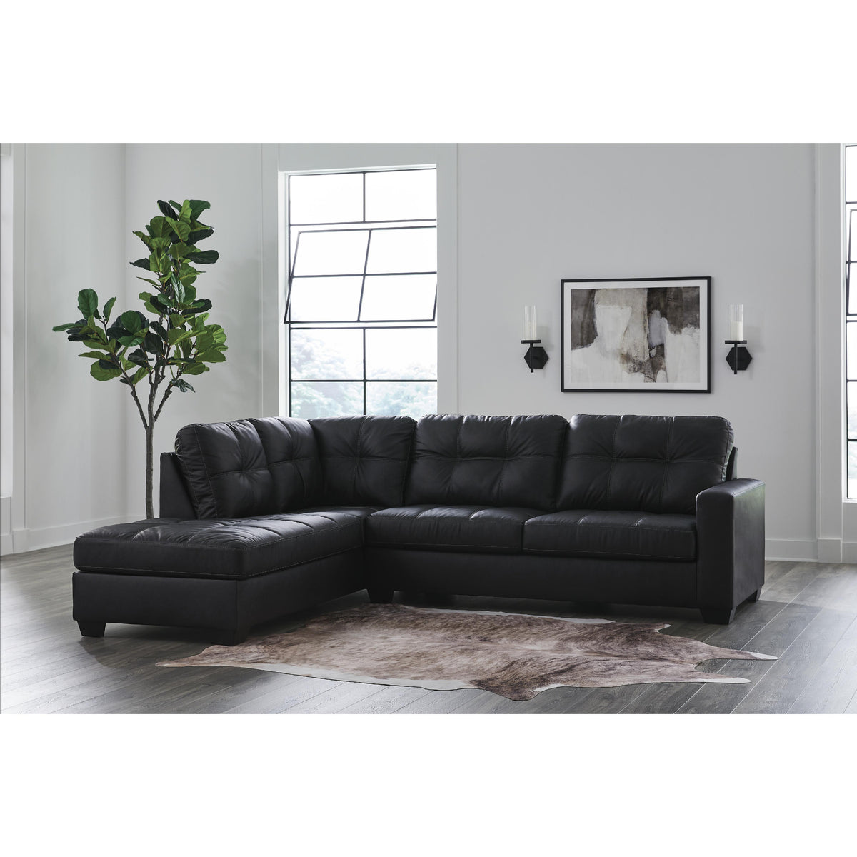 Benchcraft Barlin Mills 17004S1 2 pc Sectional with Chaise IMAGE 2