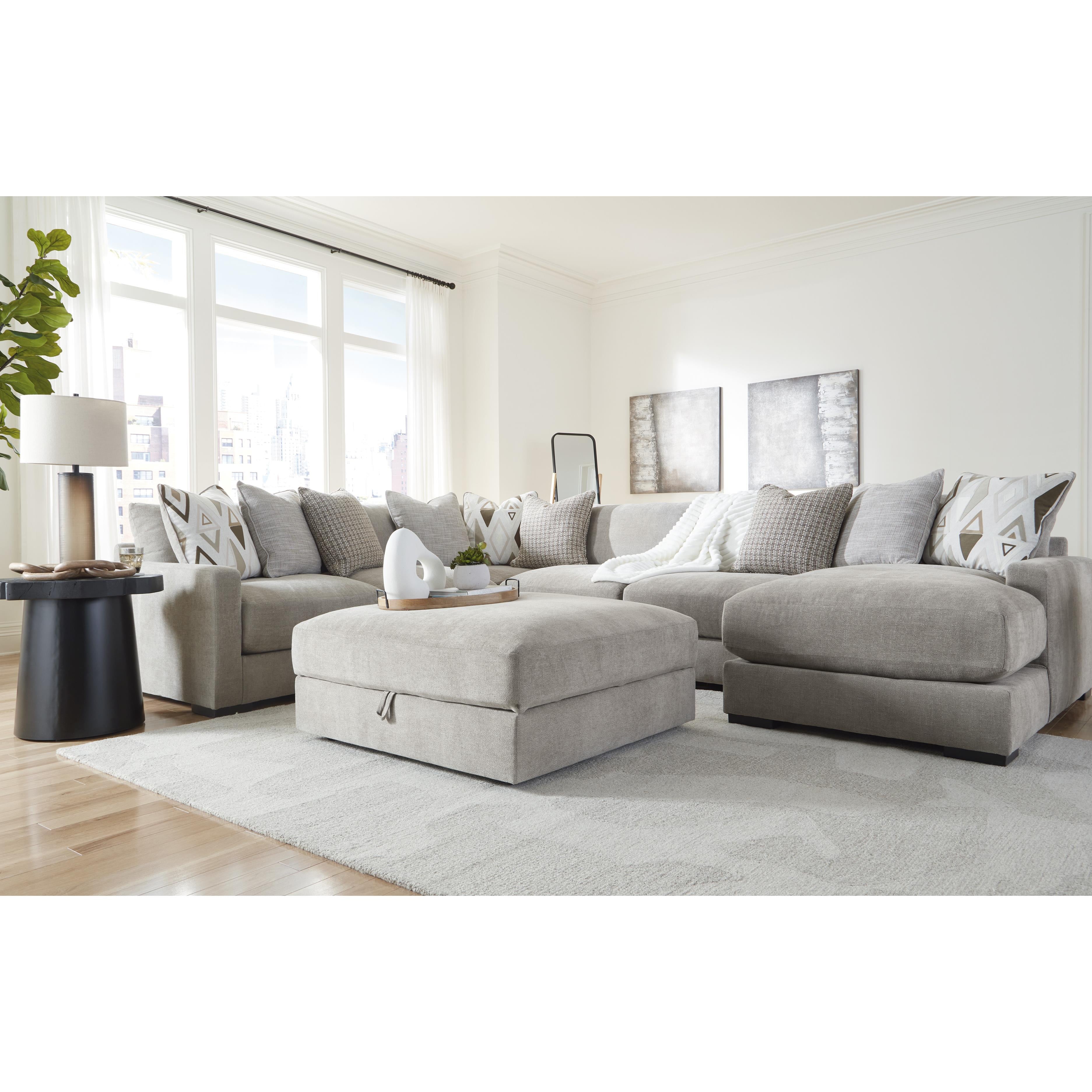 Benchcraft Aslan Court 2030511 Ottoman With Storage IMAGE 8