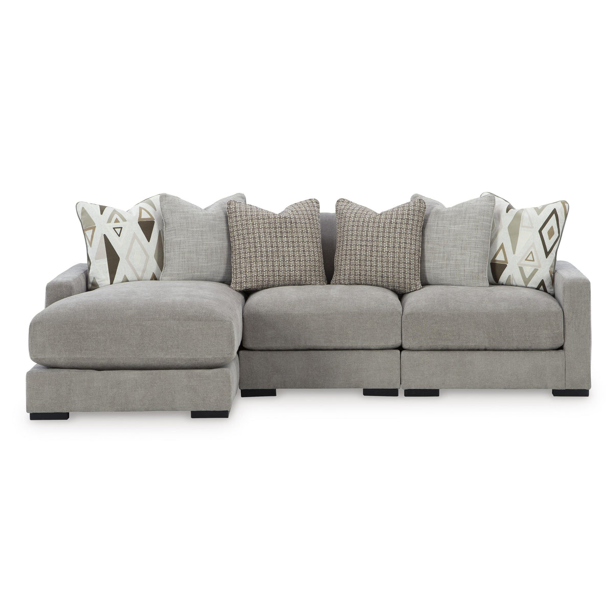Benchcraft Aslan Court 20305S3 3 pc Sofa Sectional with Chaise IMAGE 1