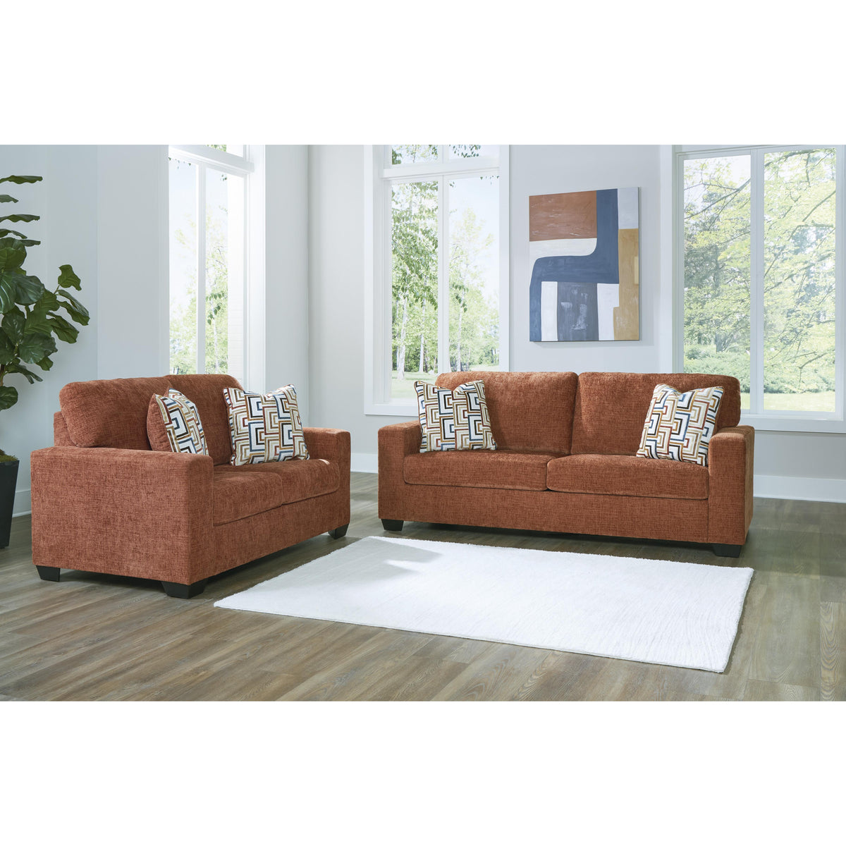 Signature Design by Ashley Aviemore 2430435 Loveseat IMAGE 6