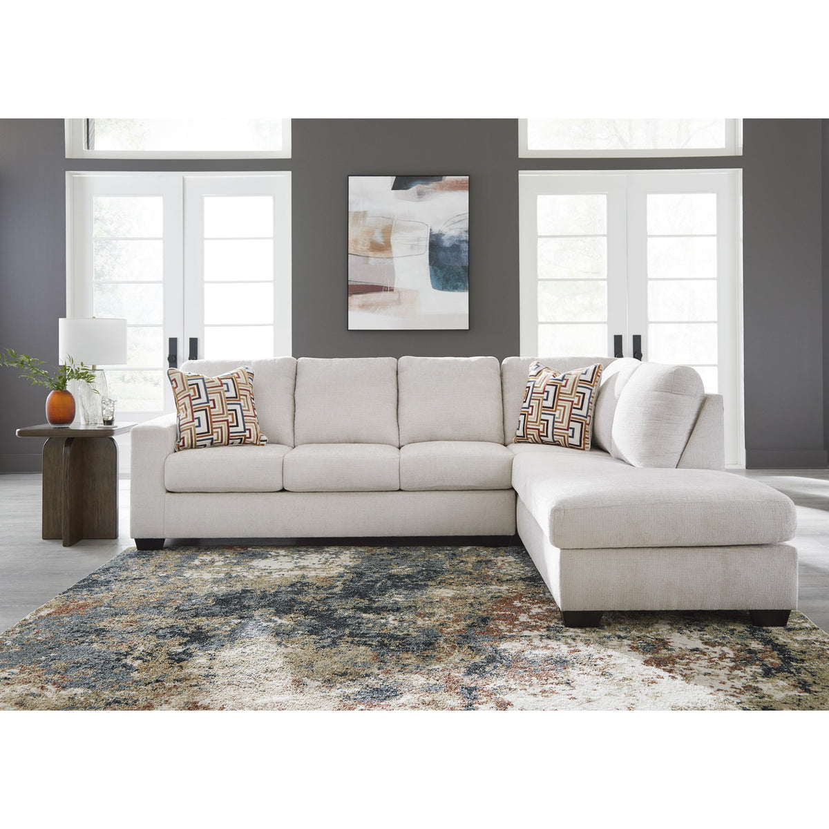 Signature Design by Ashley Aviemore 24305S2 2 pc Sectional with Chaise IMAGE 4