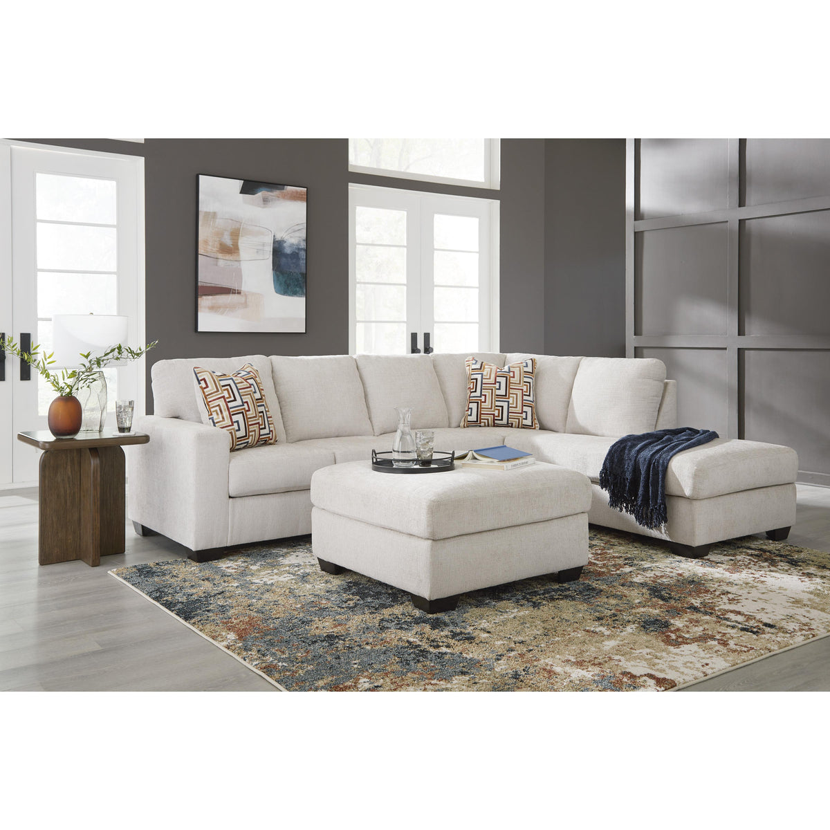 Signature Design by Ashley Aviemore 24305S2 2 pc Sectional with Chaise IMAGE 8