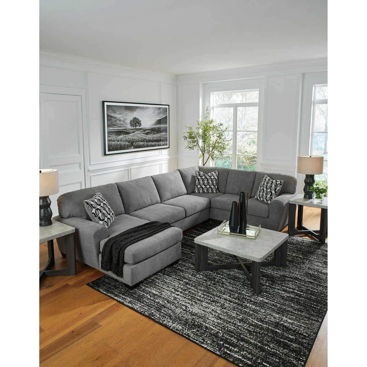 Benchcraft Birkdale Court 32402S1 3 pc Sectional with Chaise IMAGE 6